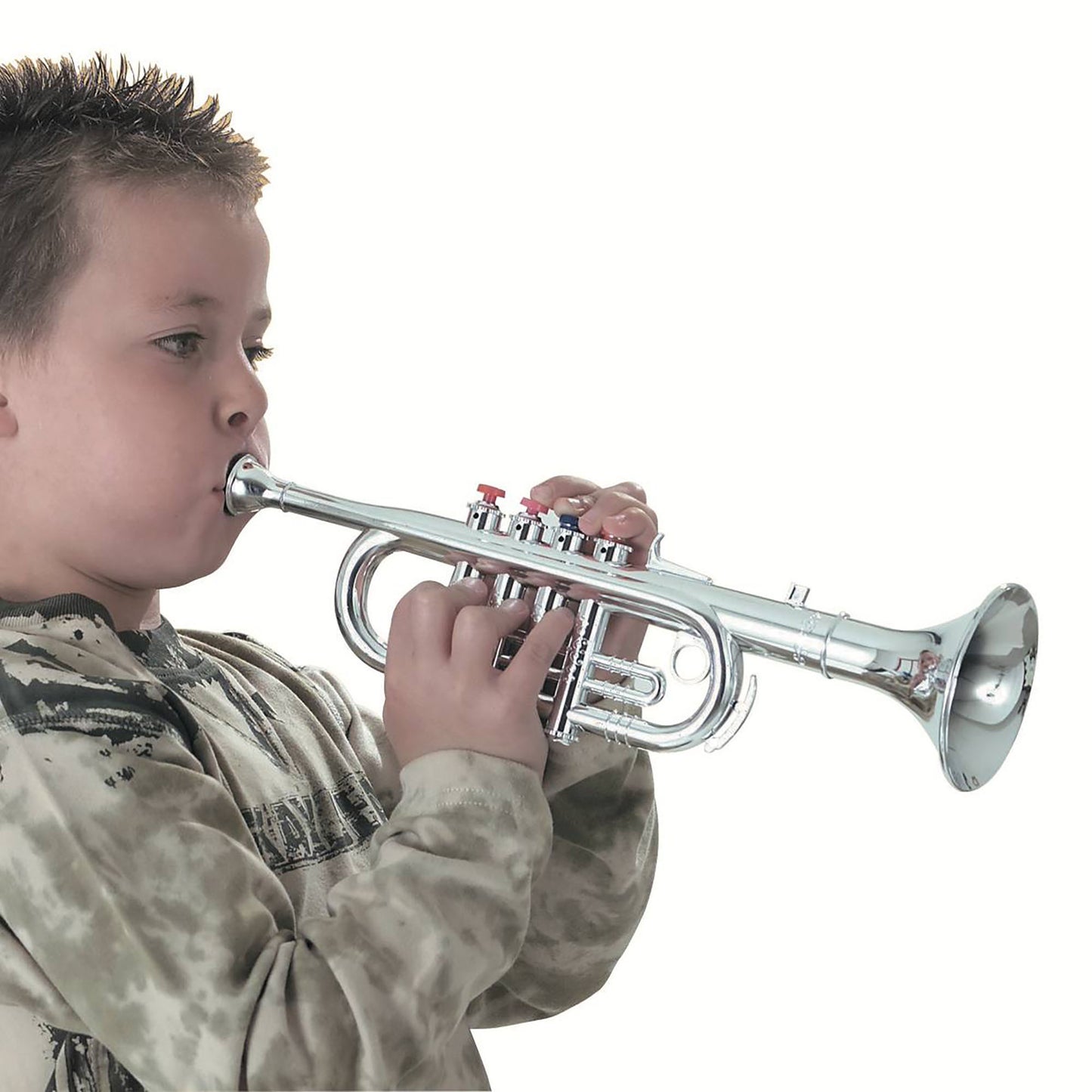 Silver Trumpet 4 keys 37cm