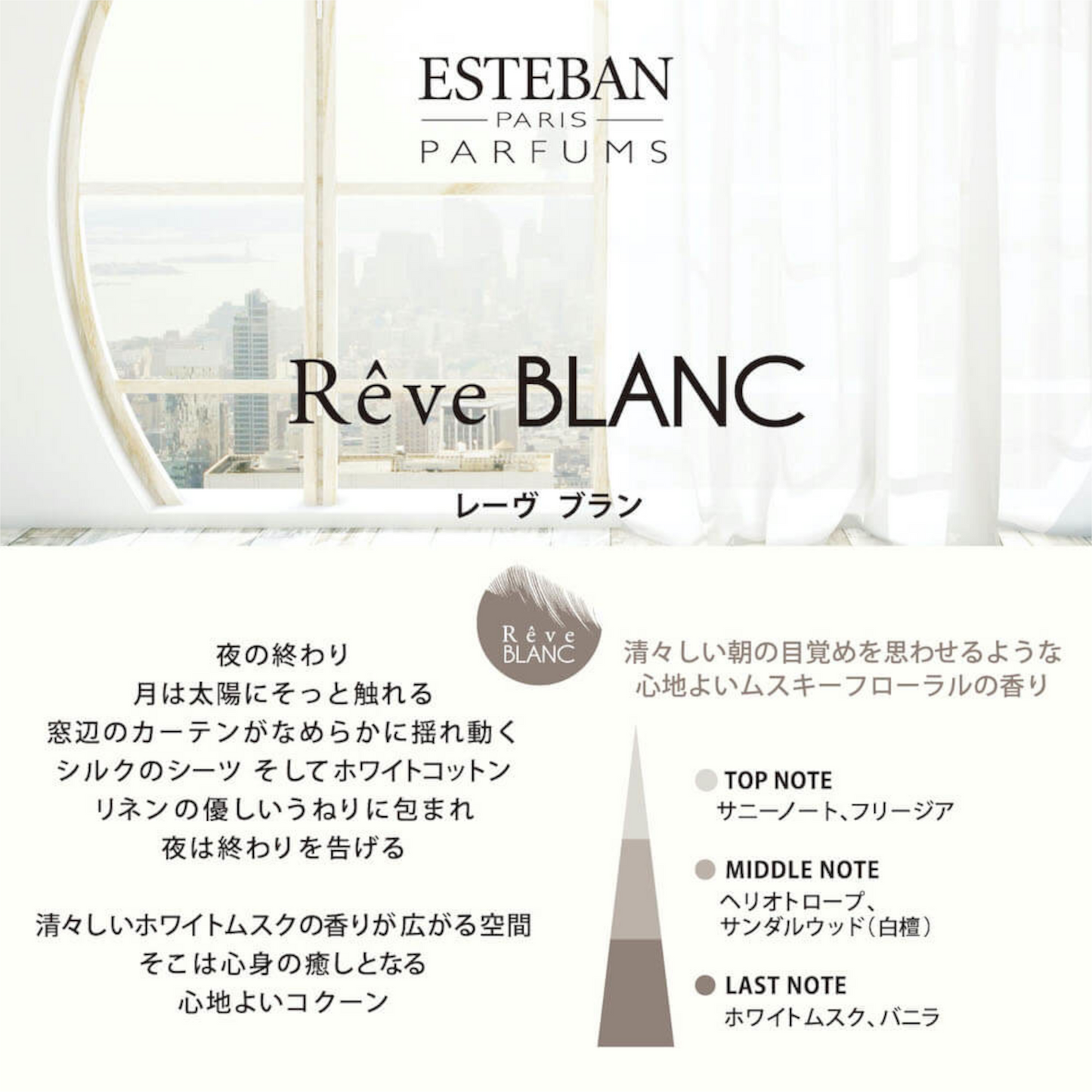 ESTEBAN Sticks 40 pieces Reve Blanc