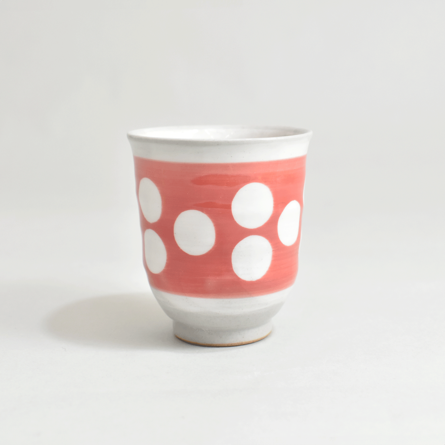 Polka dot romantic cup