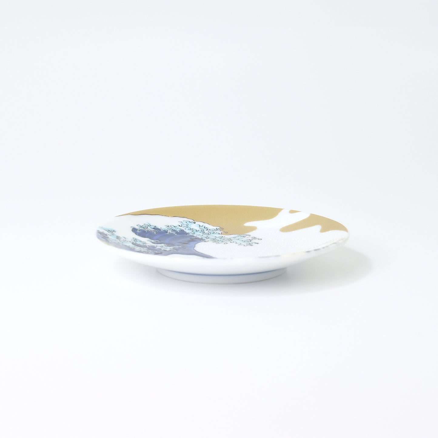 Kutani ware lucky small plate