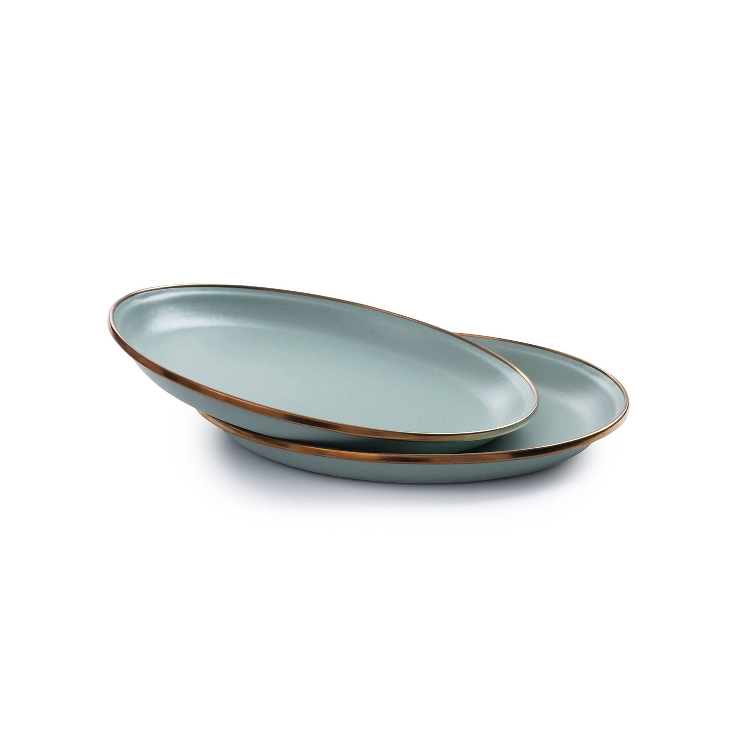 BBL Enamel Plate, Set of 2