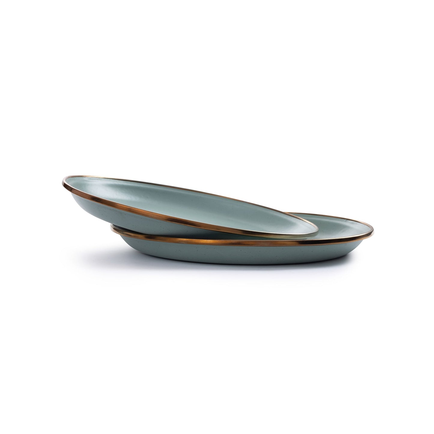 BBL Enamel Plate, Set of 2
