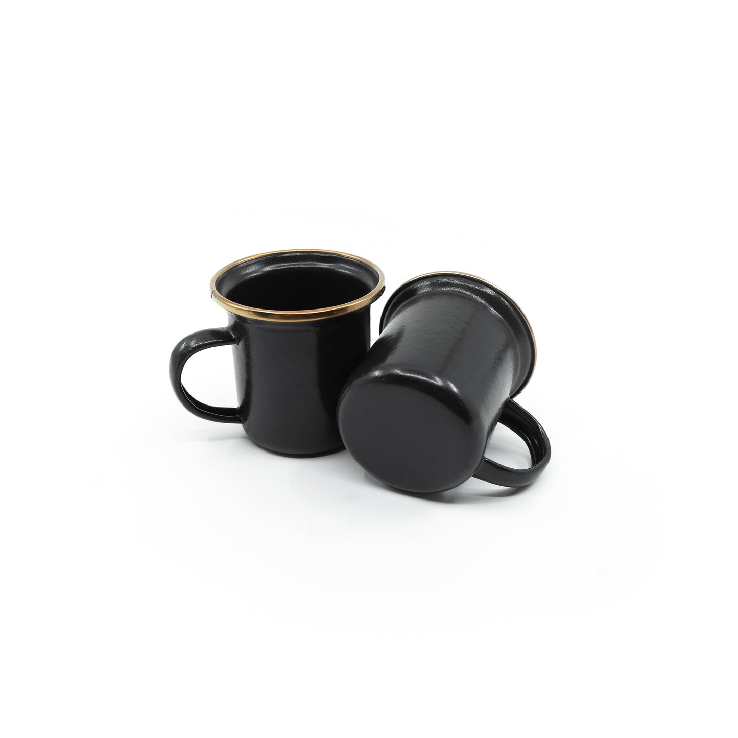 BBL Enamel Espresso Cups, Set of 2