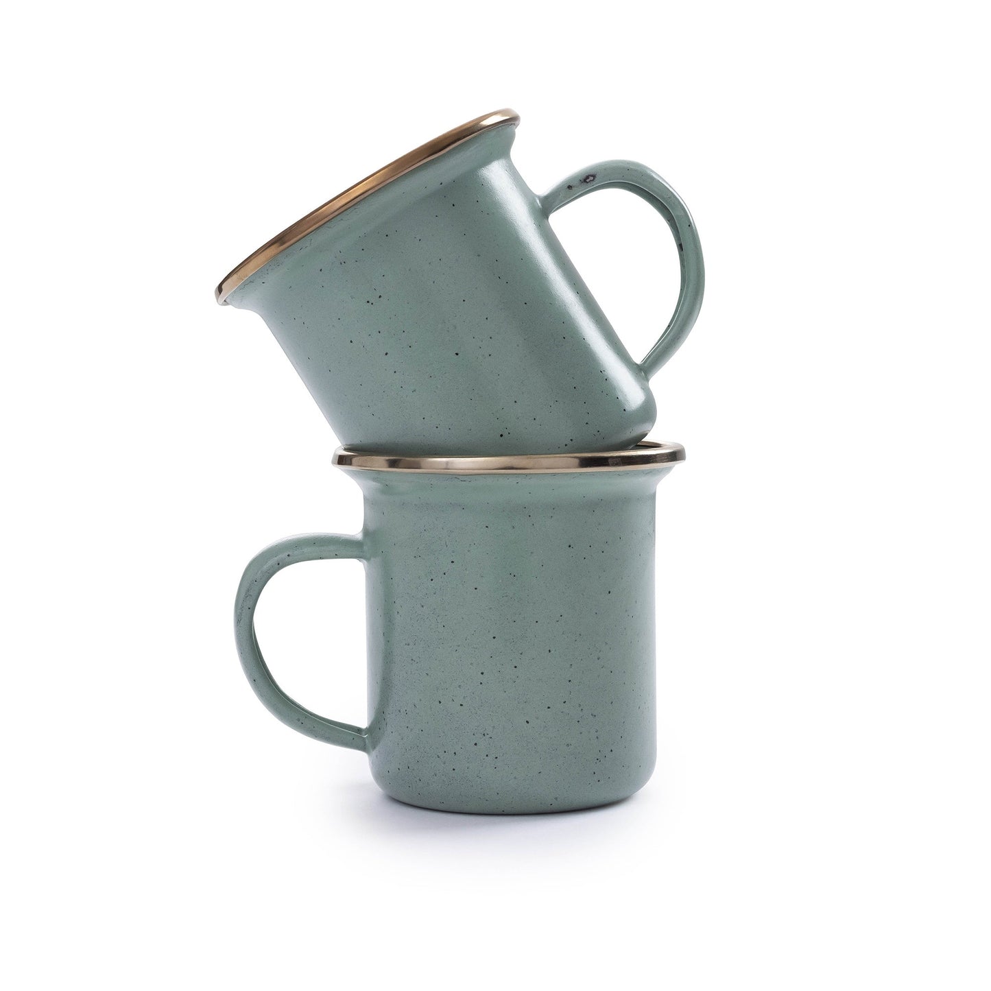 BBL Enamel Espresso Cups, Set of 2