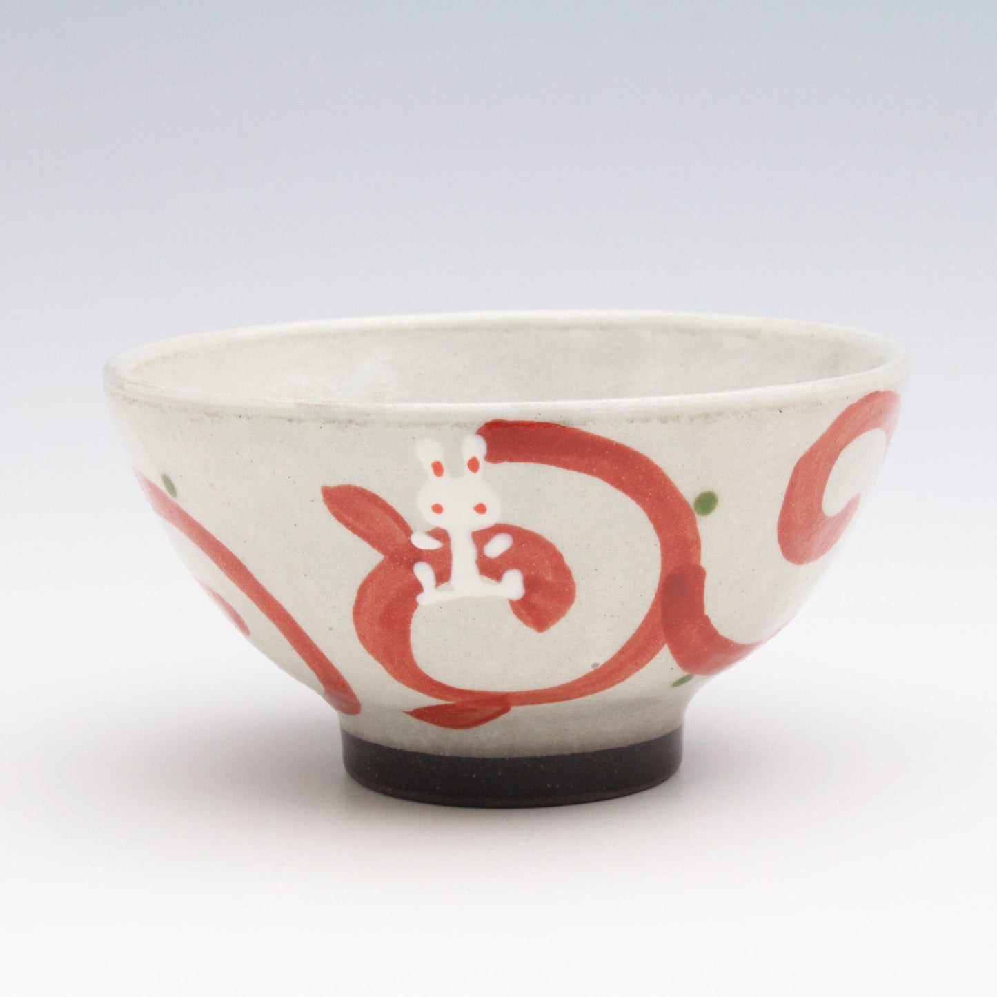 Arabesque White Rabbit Rice Bowl