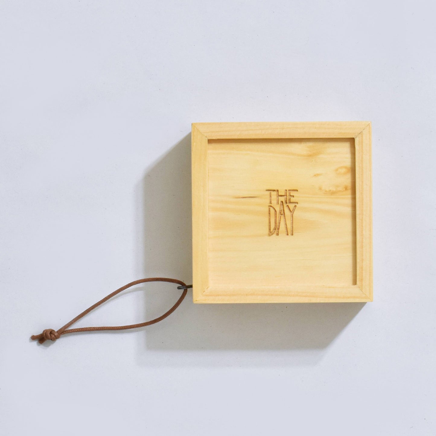 Natural wood rice measure, plain