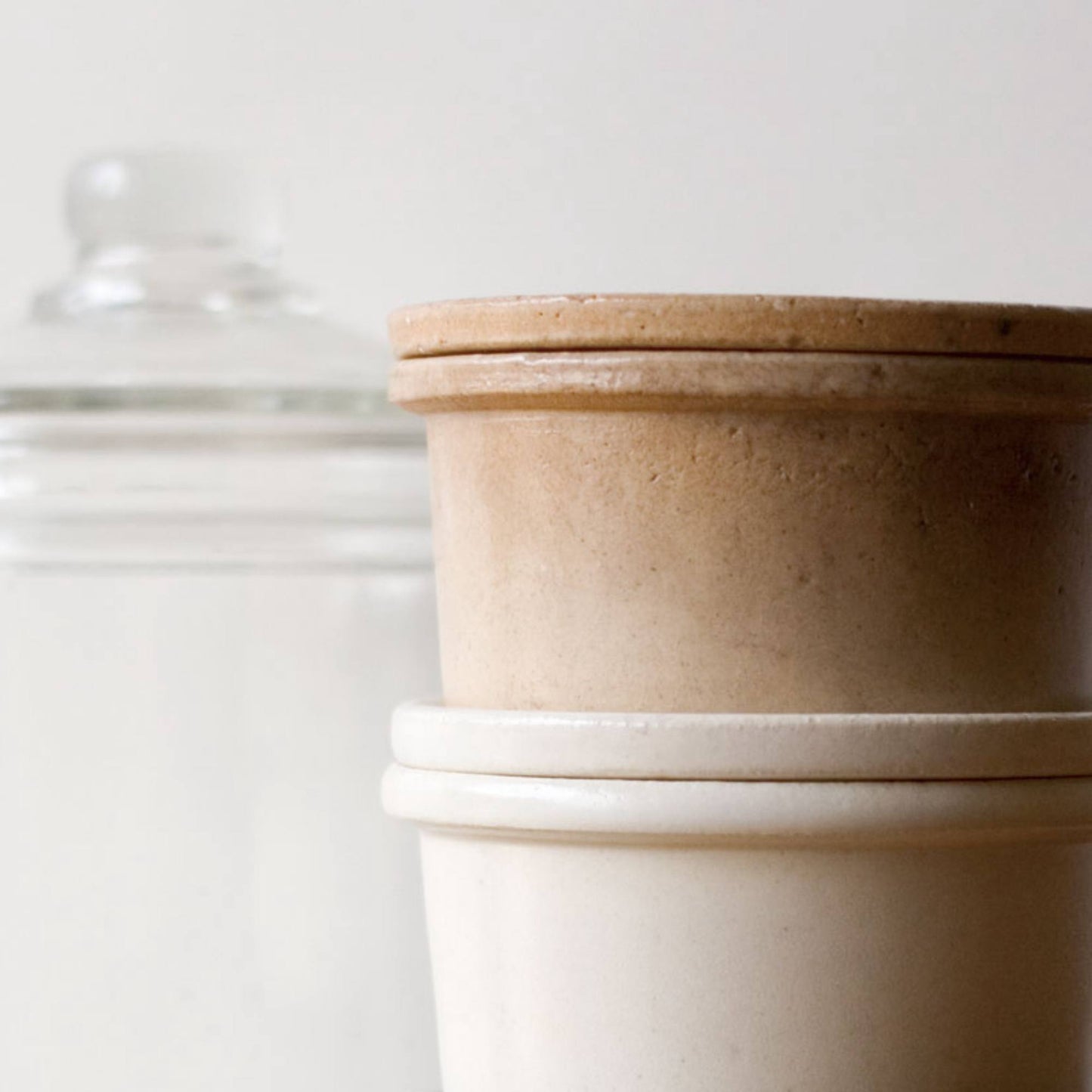 Stack Cup Beige