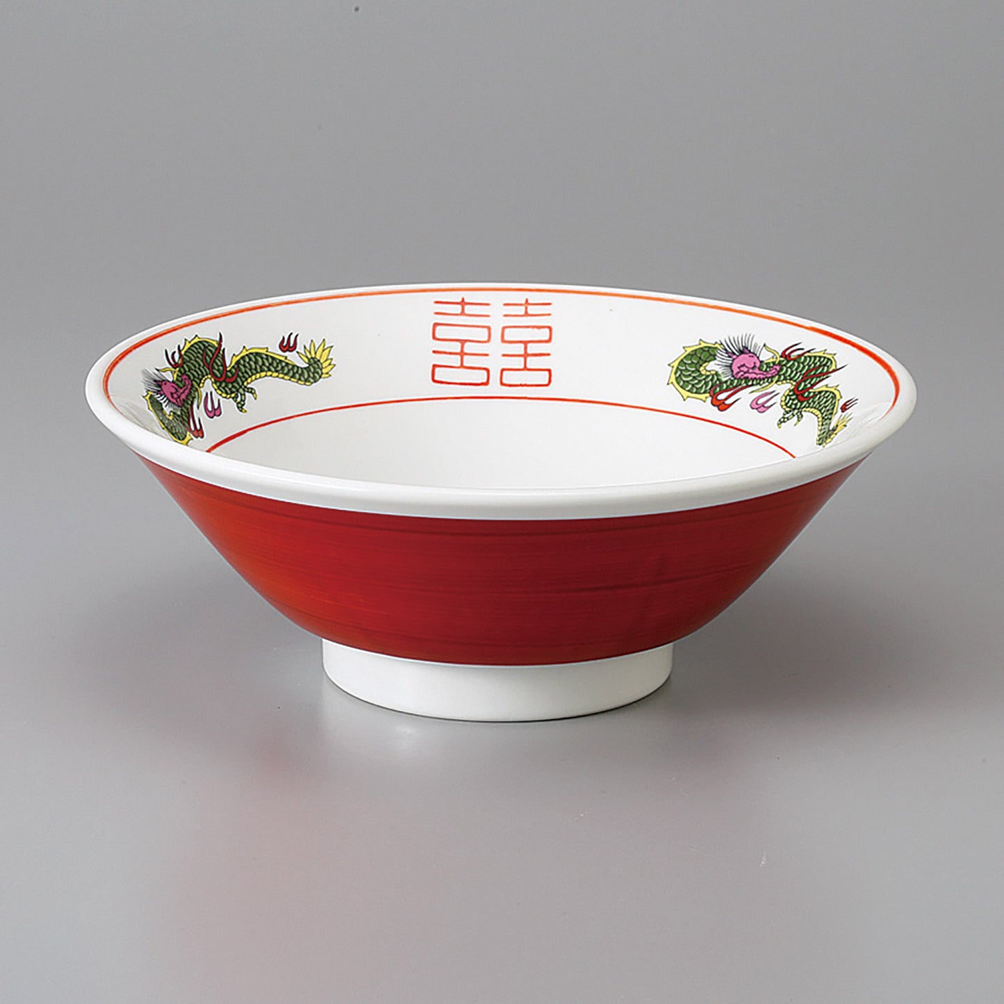 Chinese rice bowl Akamaki Mitsuryu Kiritate 6.3 bowl