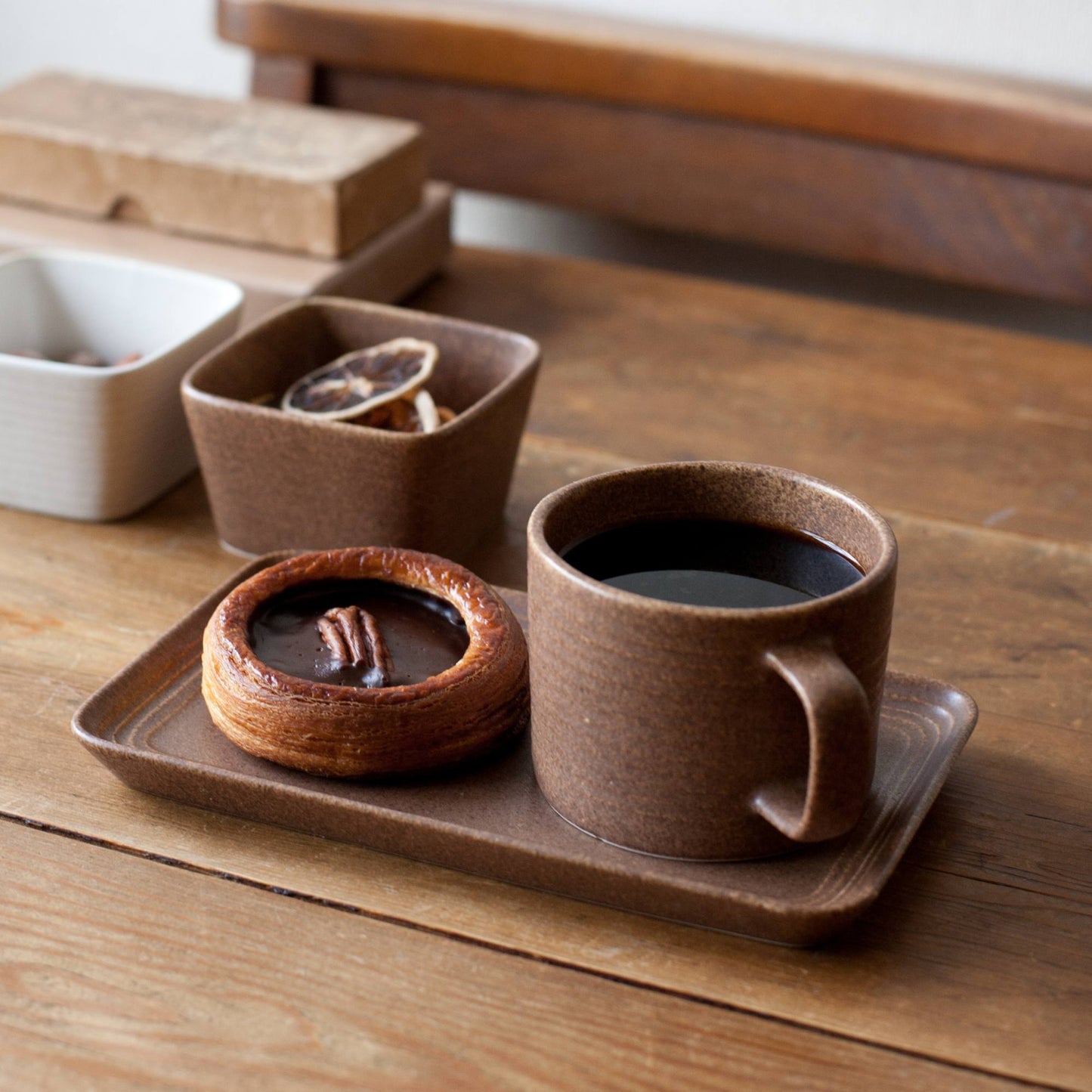 Ganache mug brown