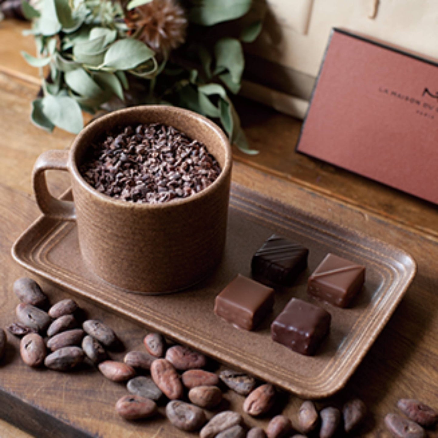 Ganache mug brown