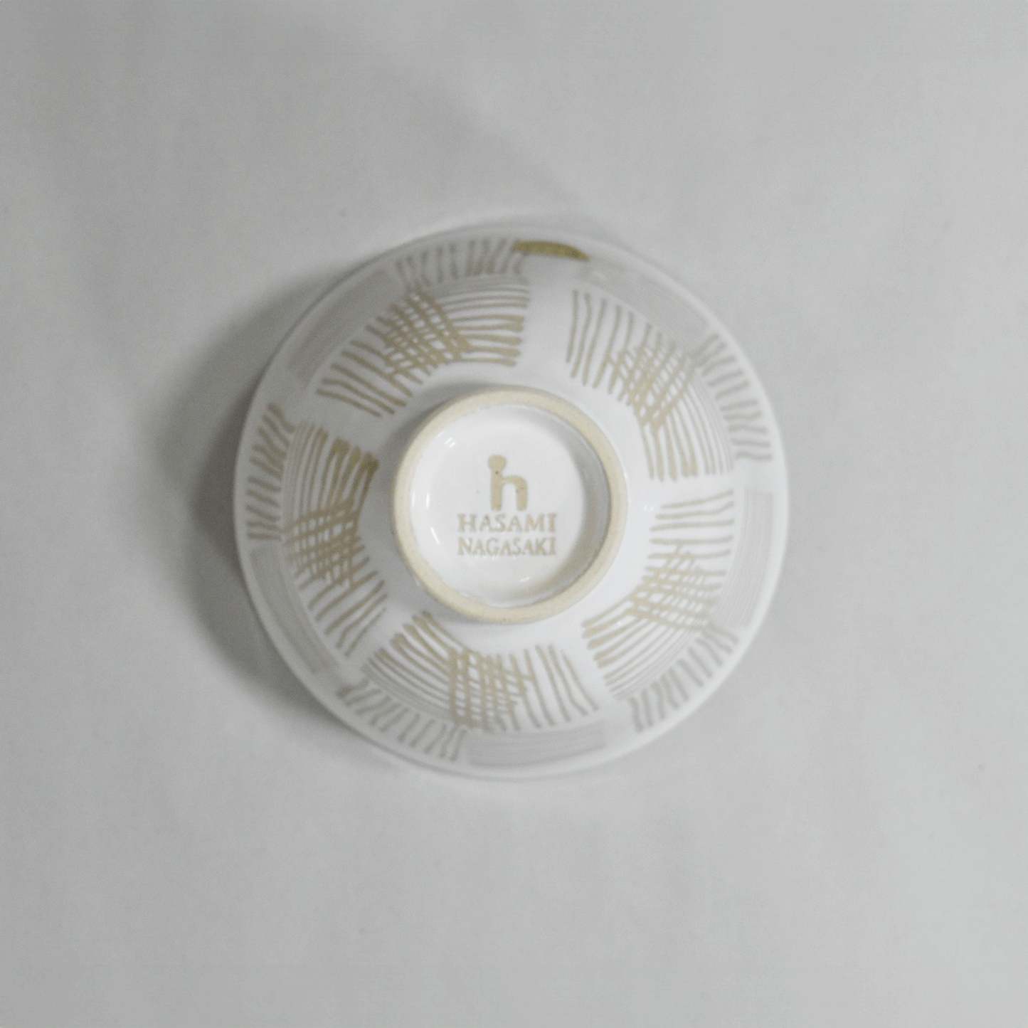 Fabric rice bowl, white