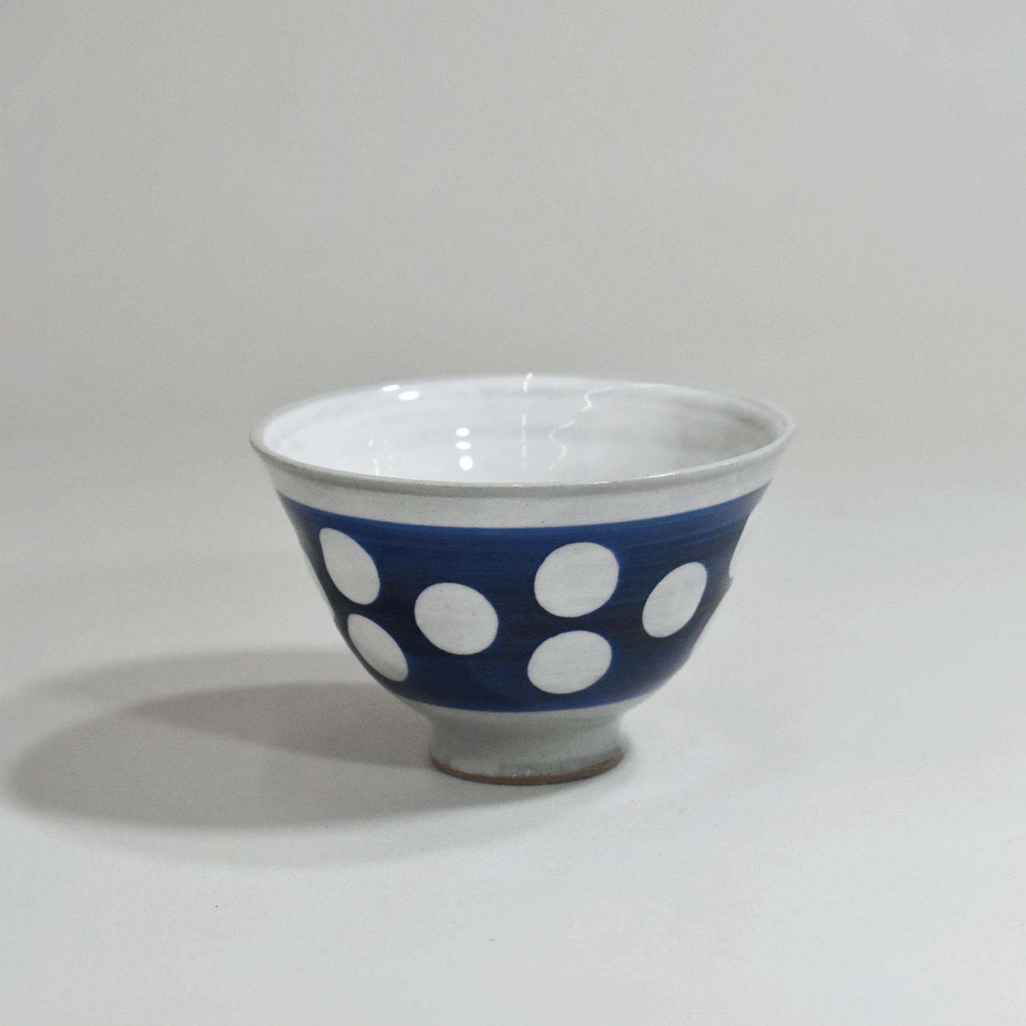 Polka dot romantic rice bowl