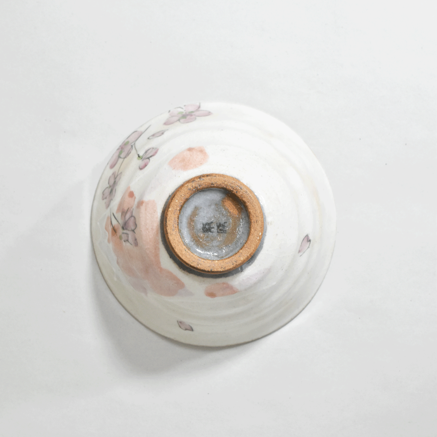 Fuji Sakura rice bowl with powdered porcelain