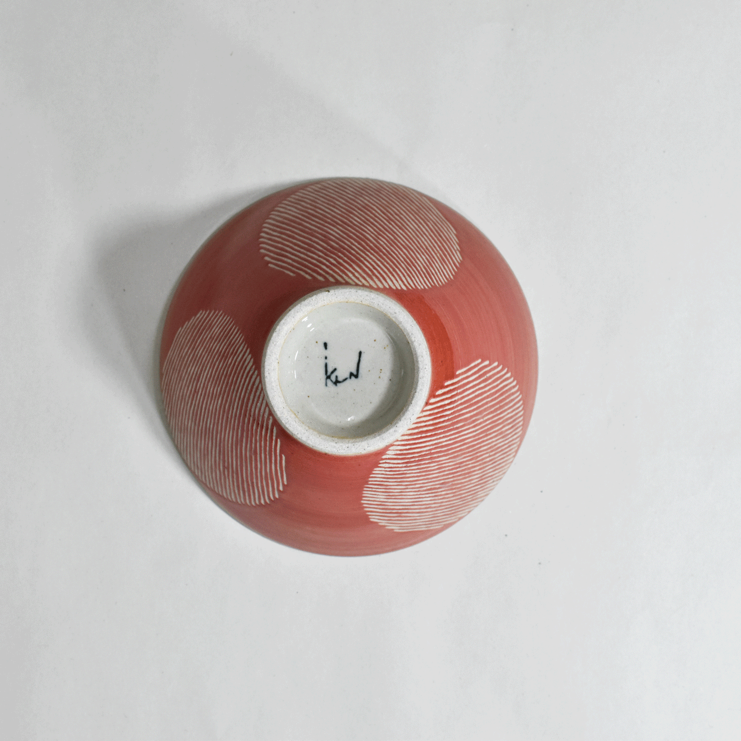 Water-repellent round pattern