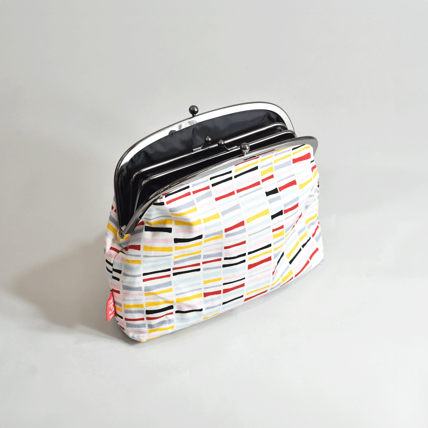 Parent and Child Cosmetic Pouch Striped