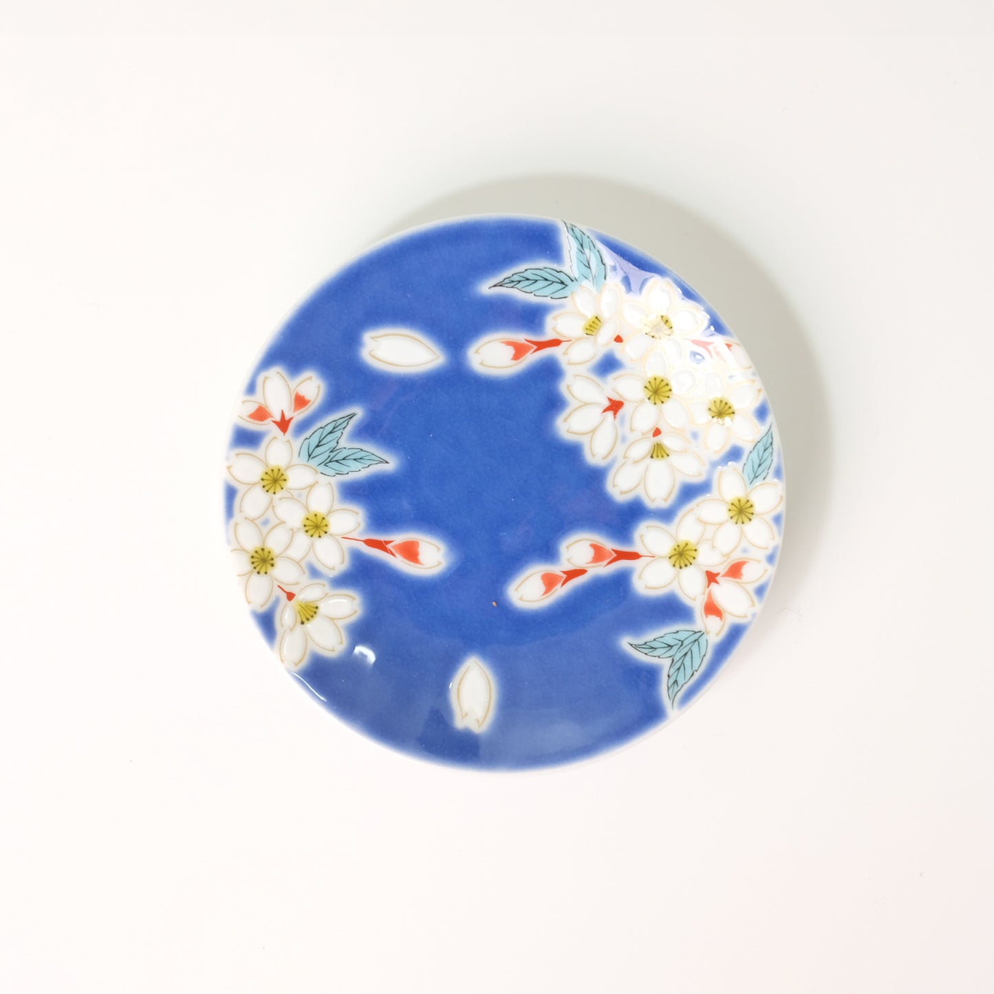 Kutani ware lucky small plate
