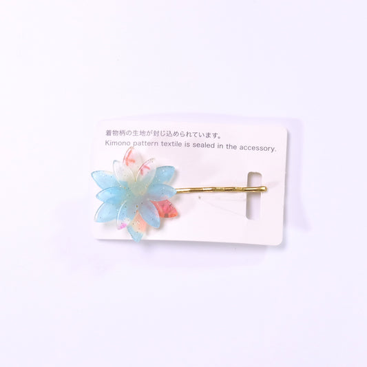 ヘアピン 重ね桜