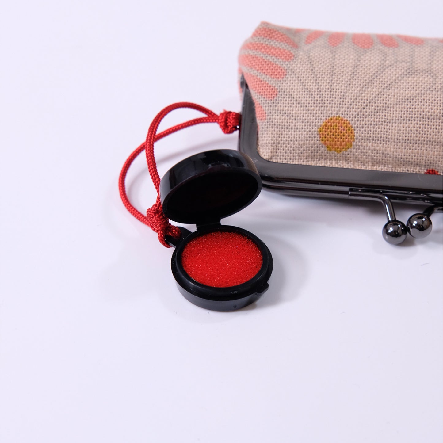 Retro Flower Stamp Case