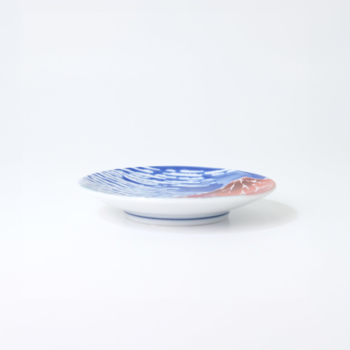 Kutani ware lucky small plate