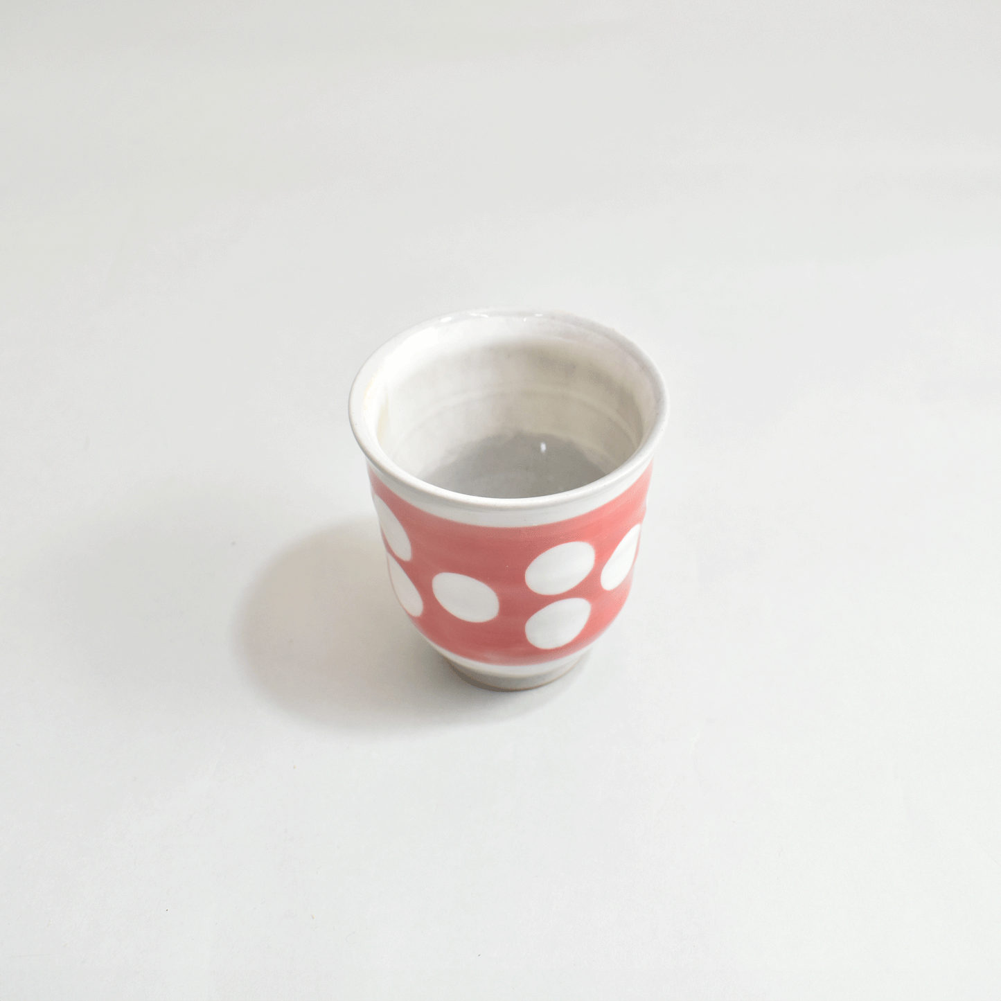 Polka dot romantic cup