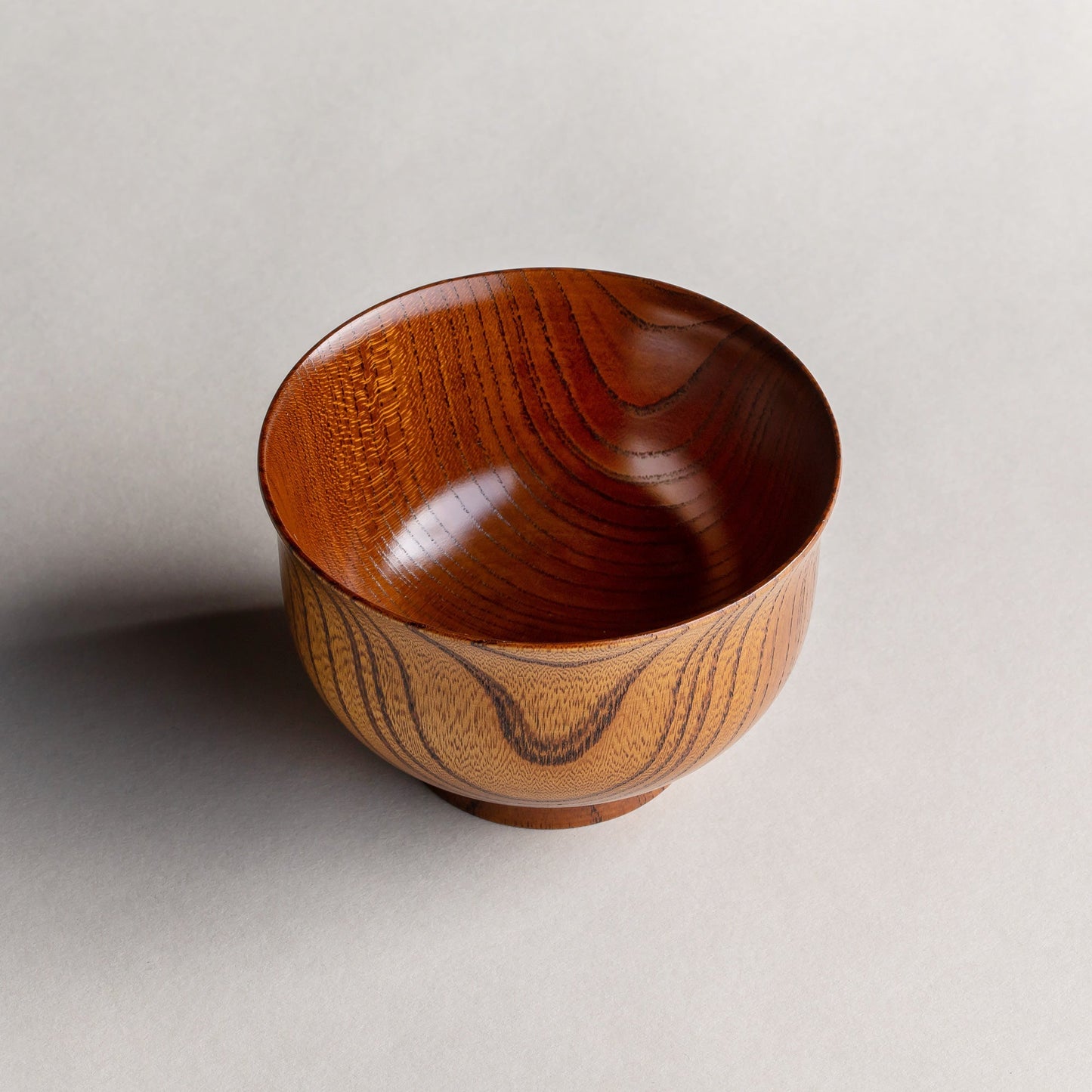 Genuine Zelkova, small winged soup bowl