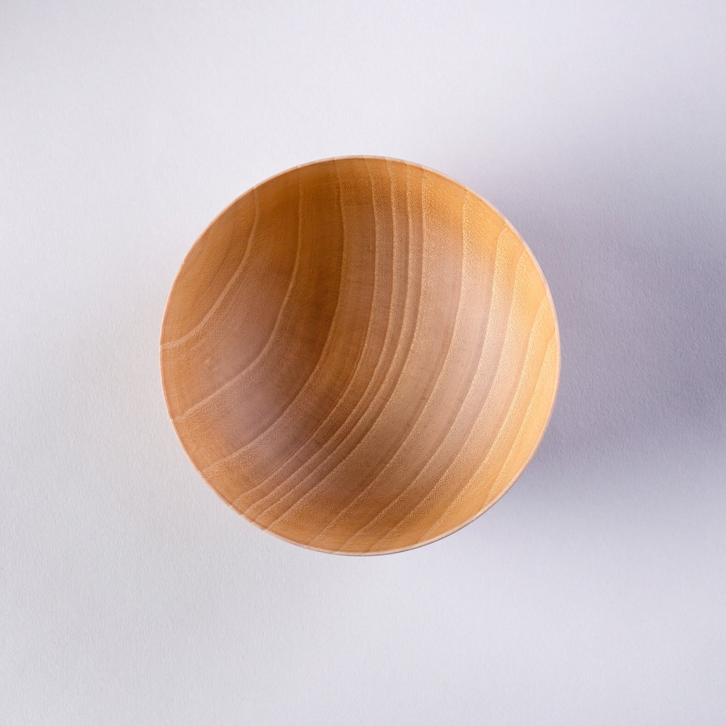 Natural wood bowl, medium
