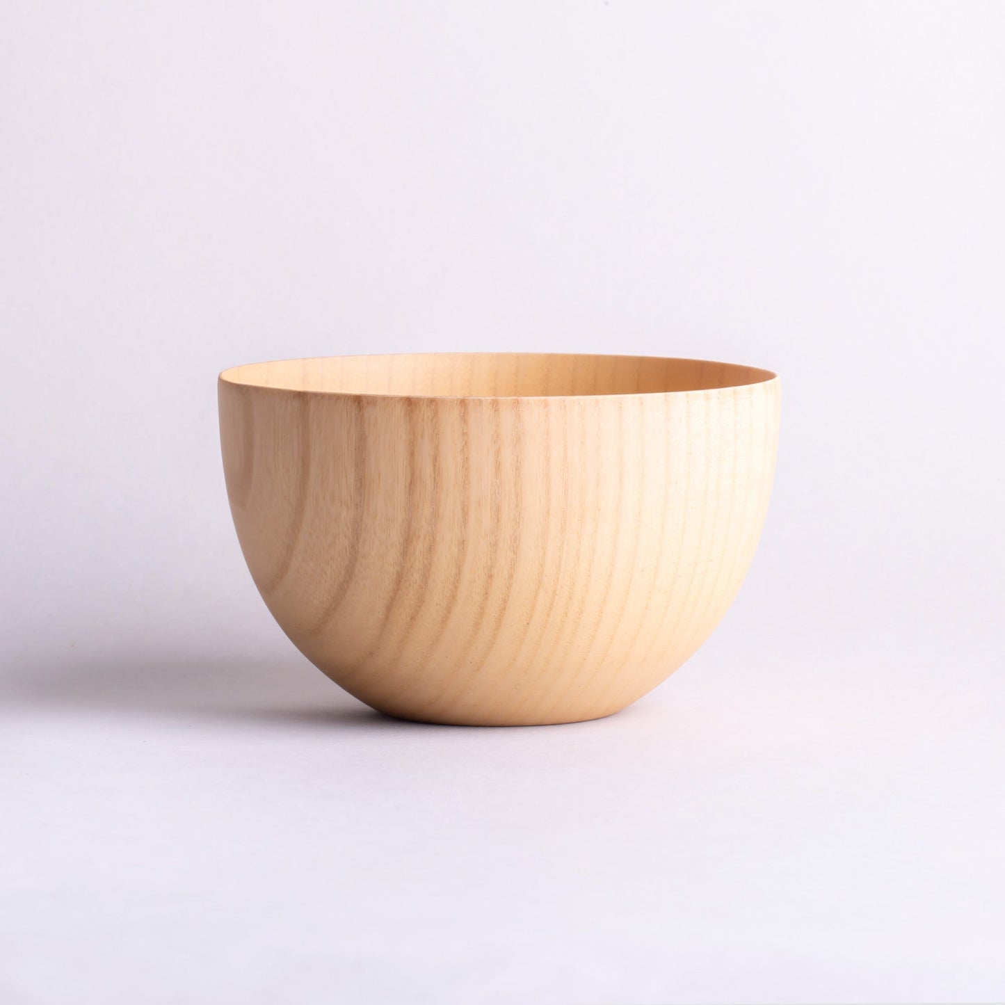 Natural wood bowl, medium