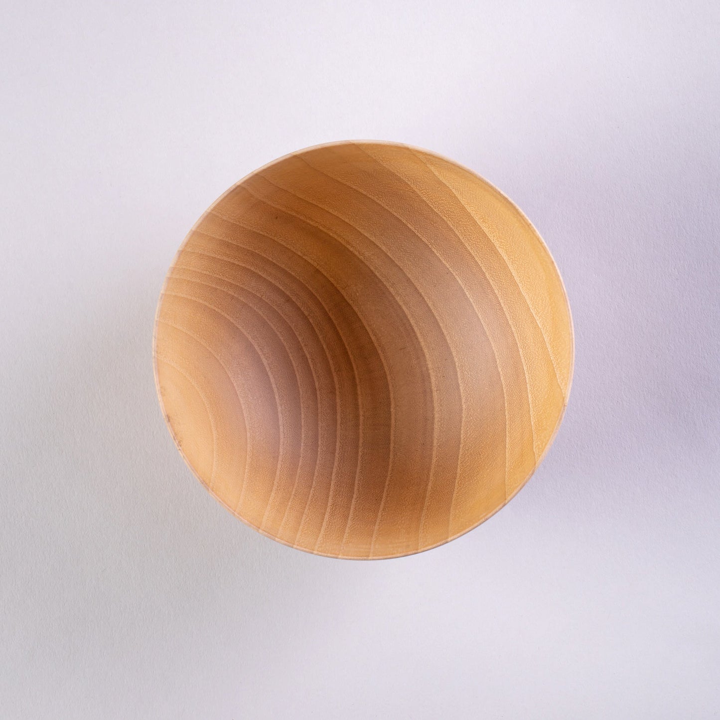 Natural wood bowl, medium