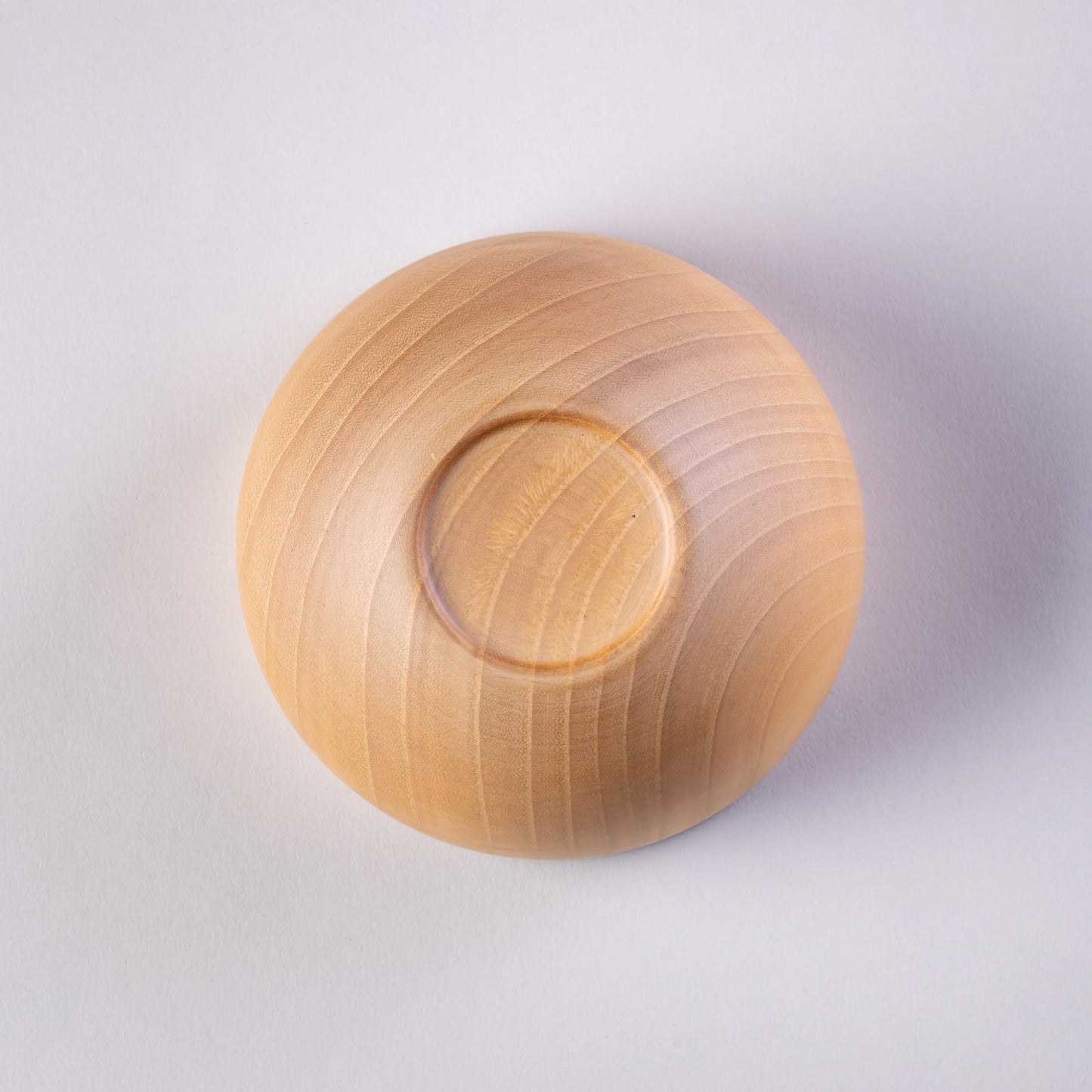 Natural wood bowl, medium