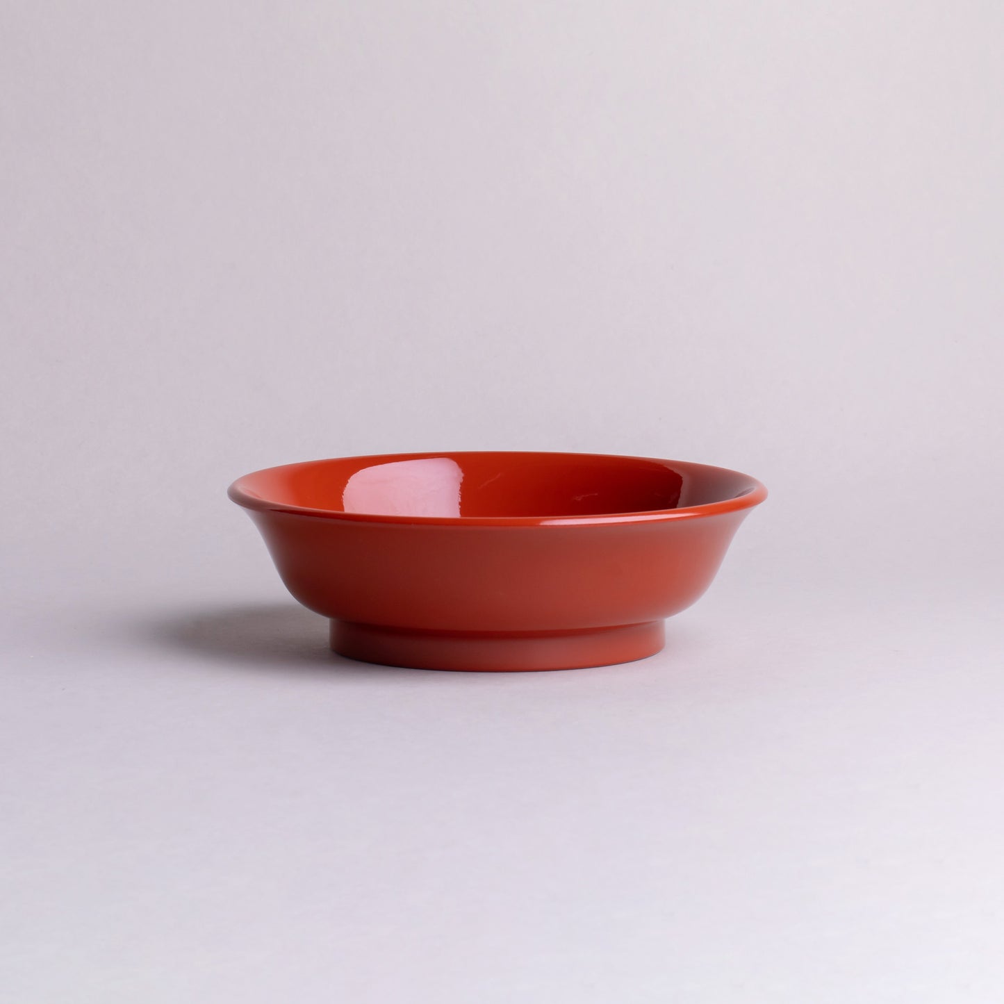 Hand salt plate, washed and lacquered