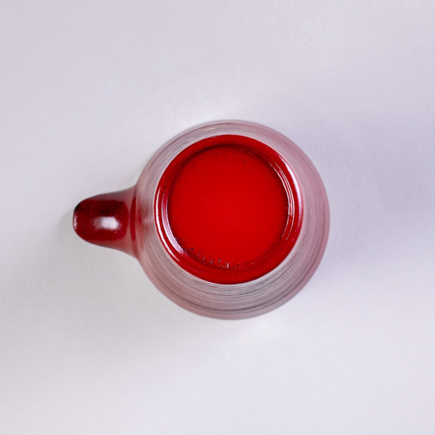 Wooden brushed sake cup with cherry blossoms