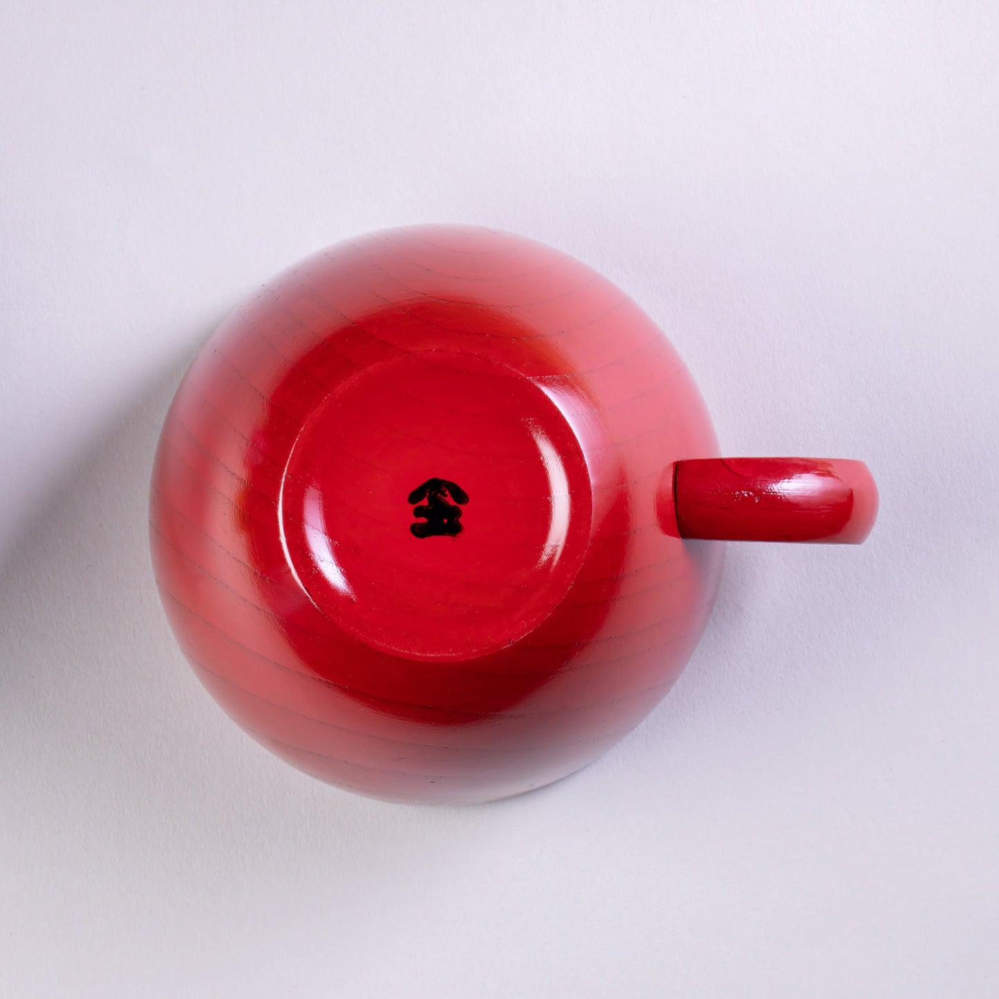 Small wooden soup cup
