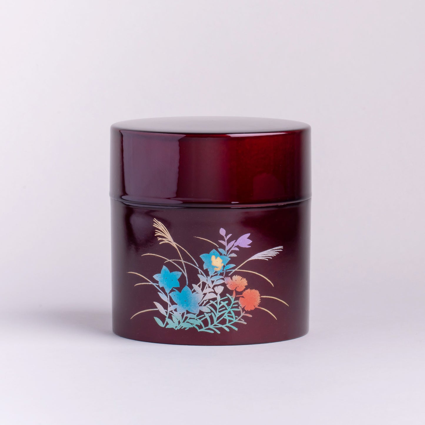 Tea canister, Tamamushi lacquer