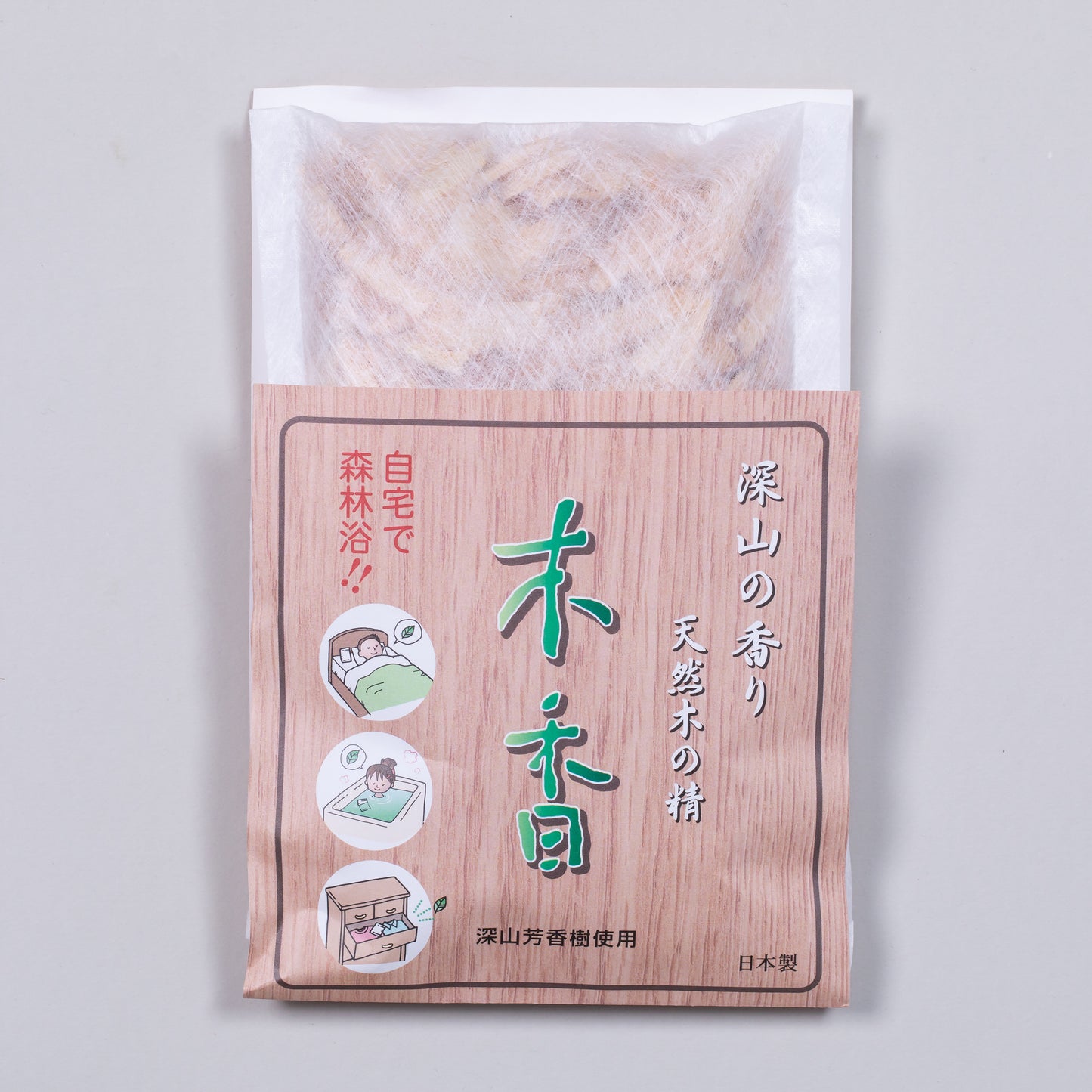 Japanese cypress and hinoki wood fragrance
