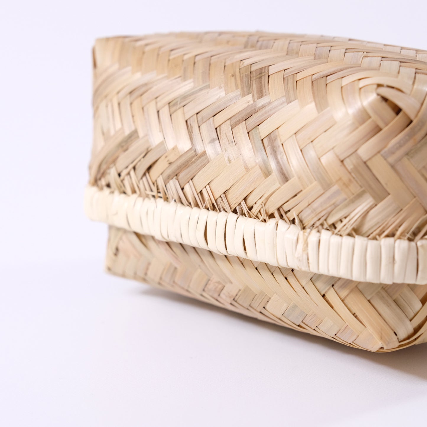 Bamboo Ajiro Weaving Lunch Box (Small)