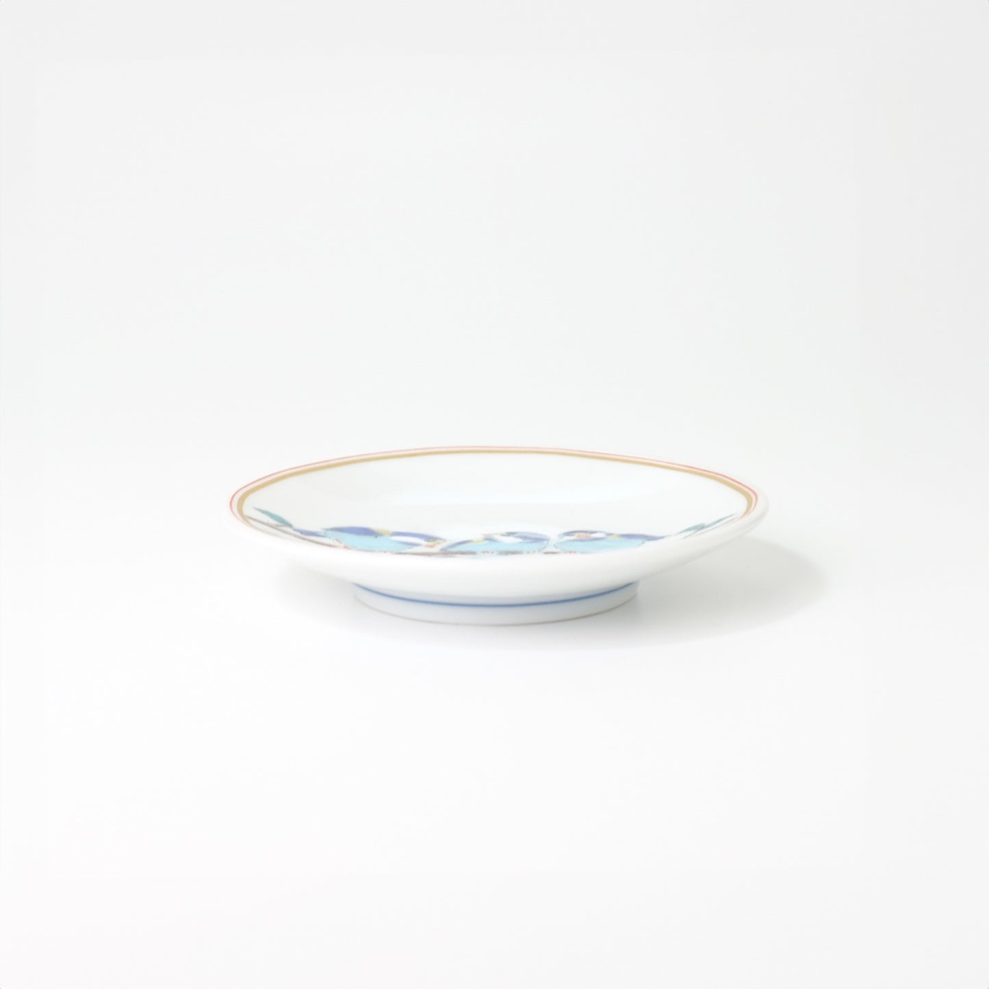 Kutani ware lucky small plate