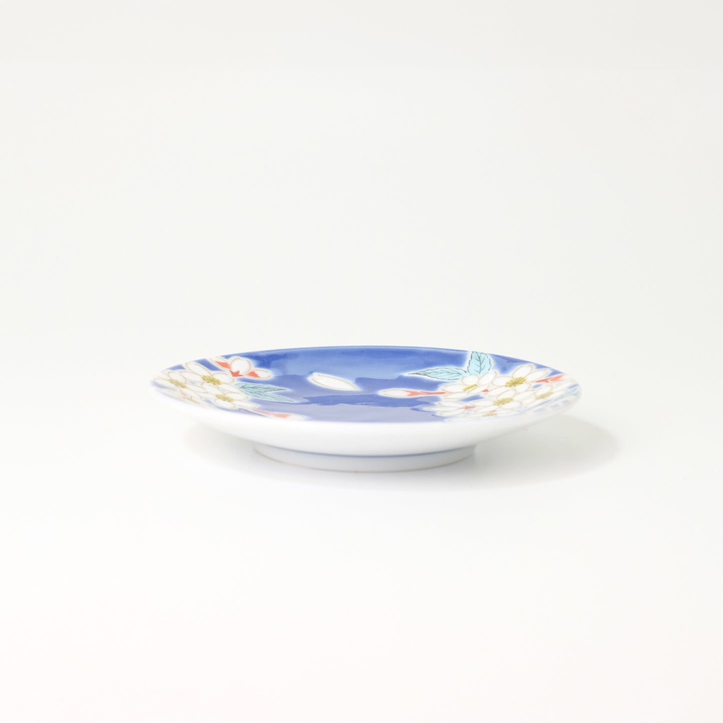 Kutani ware lucky small plate