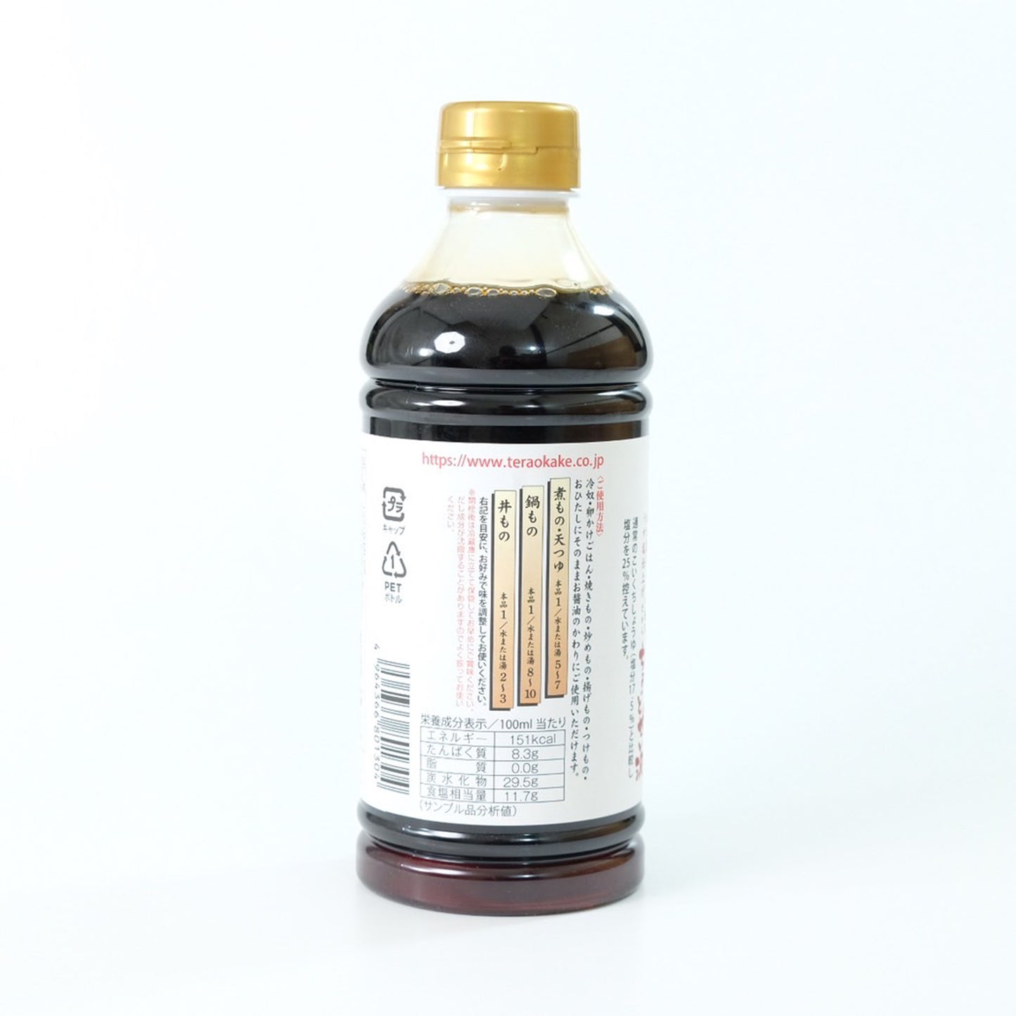 Teraoka's slightly luxurious dashi soy sauce