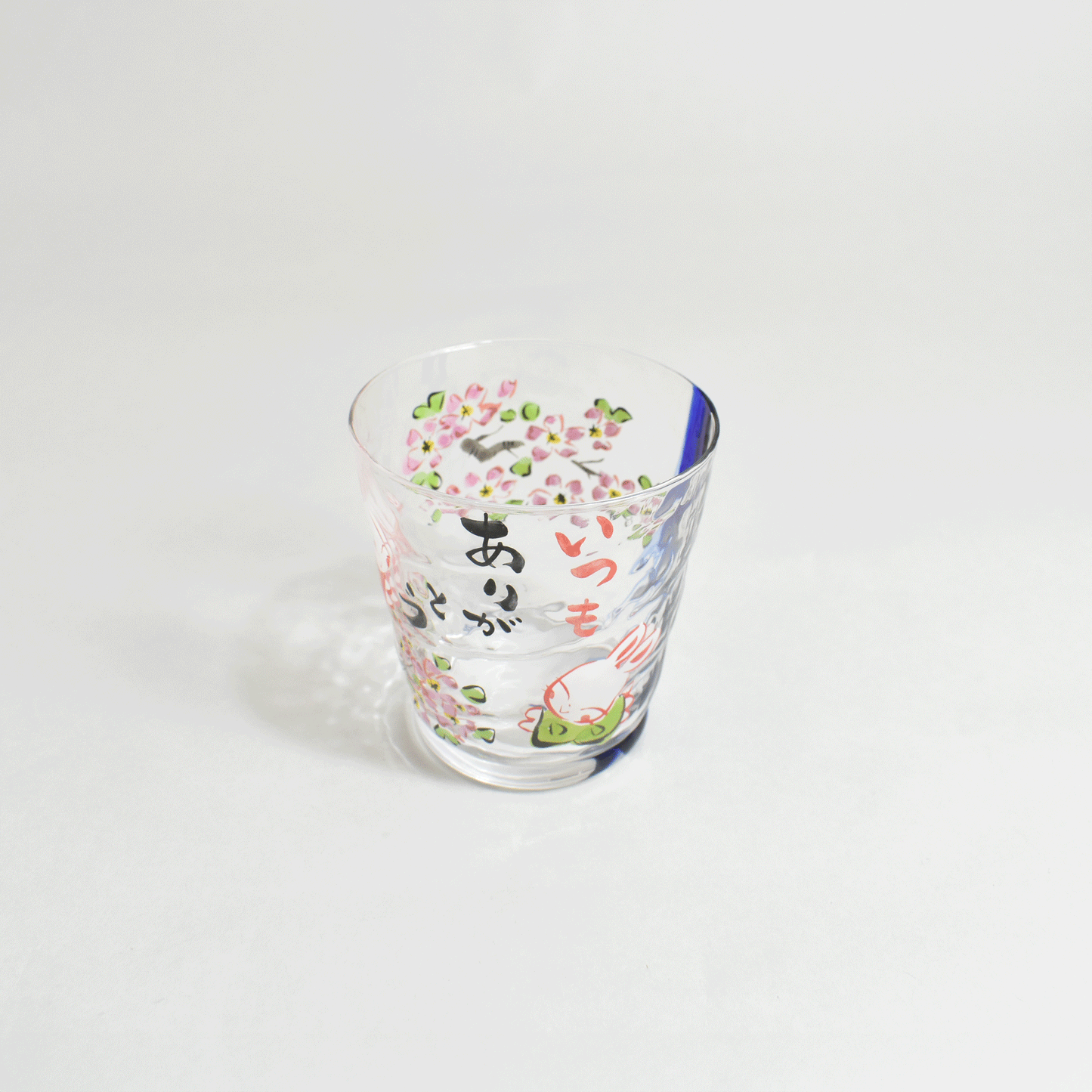 Thank you Rabbit Indigo Glass