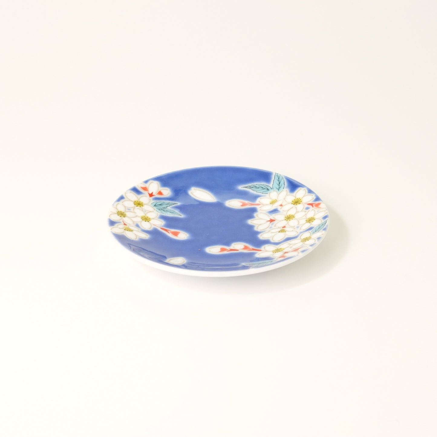 Kutani ware lucky small plate