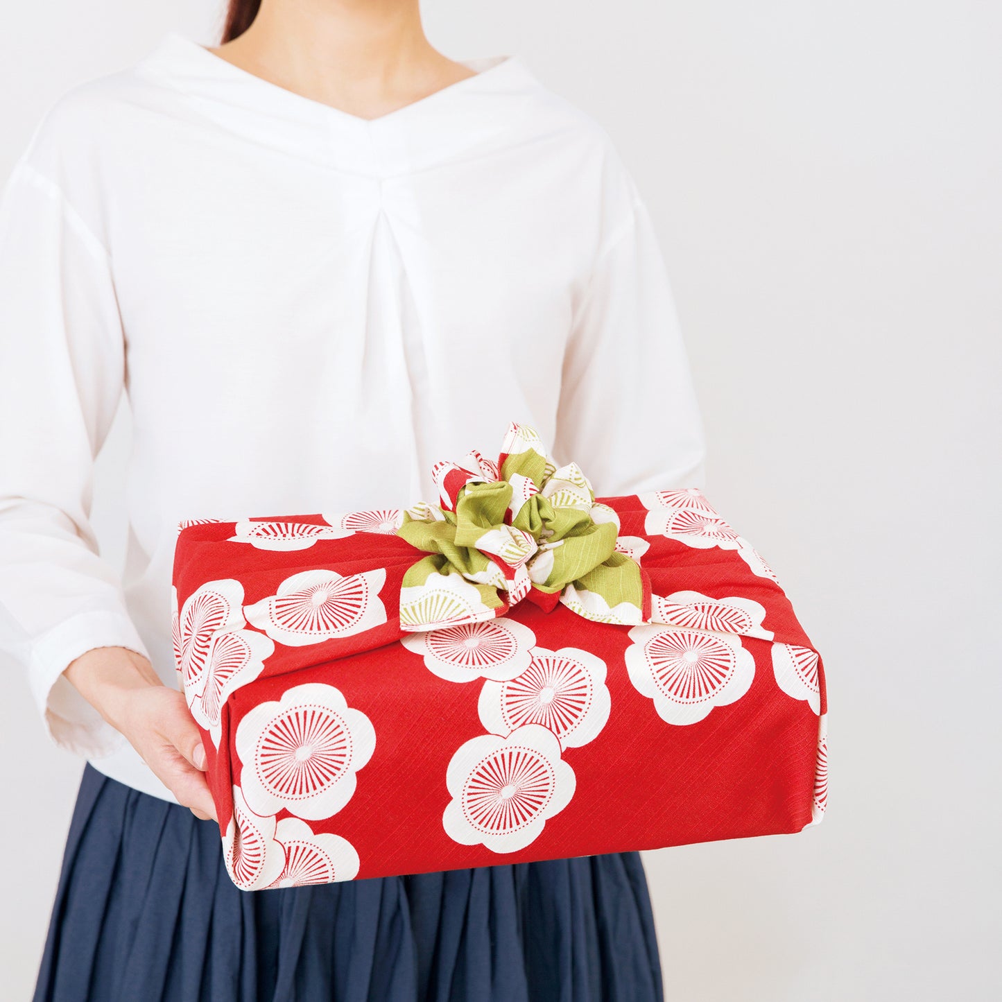 Isara pattern large furoshiki (three-width cloth)