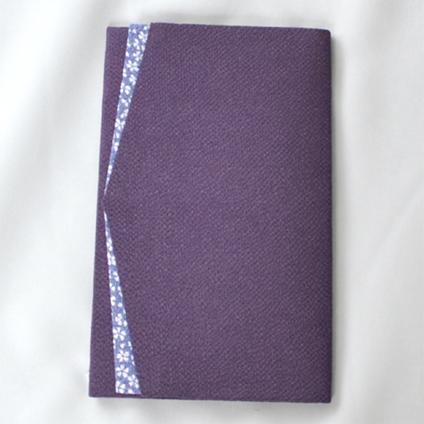 Chirimen Fukusa (Cherry Blossom Pattern) Purple