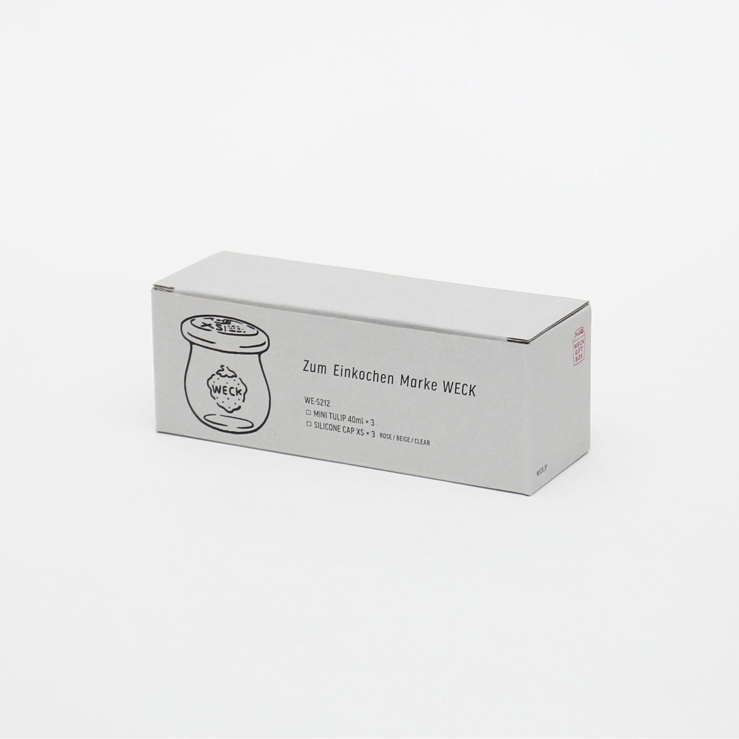 WECK GIFTBOX MINI TULIP x 3 sets