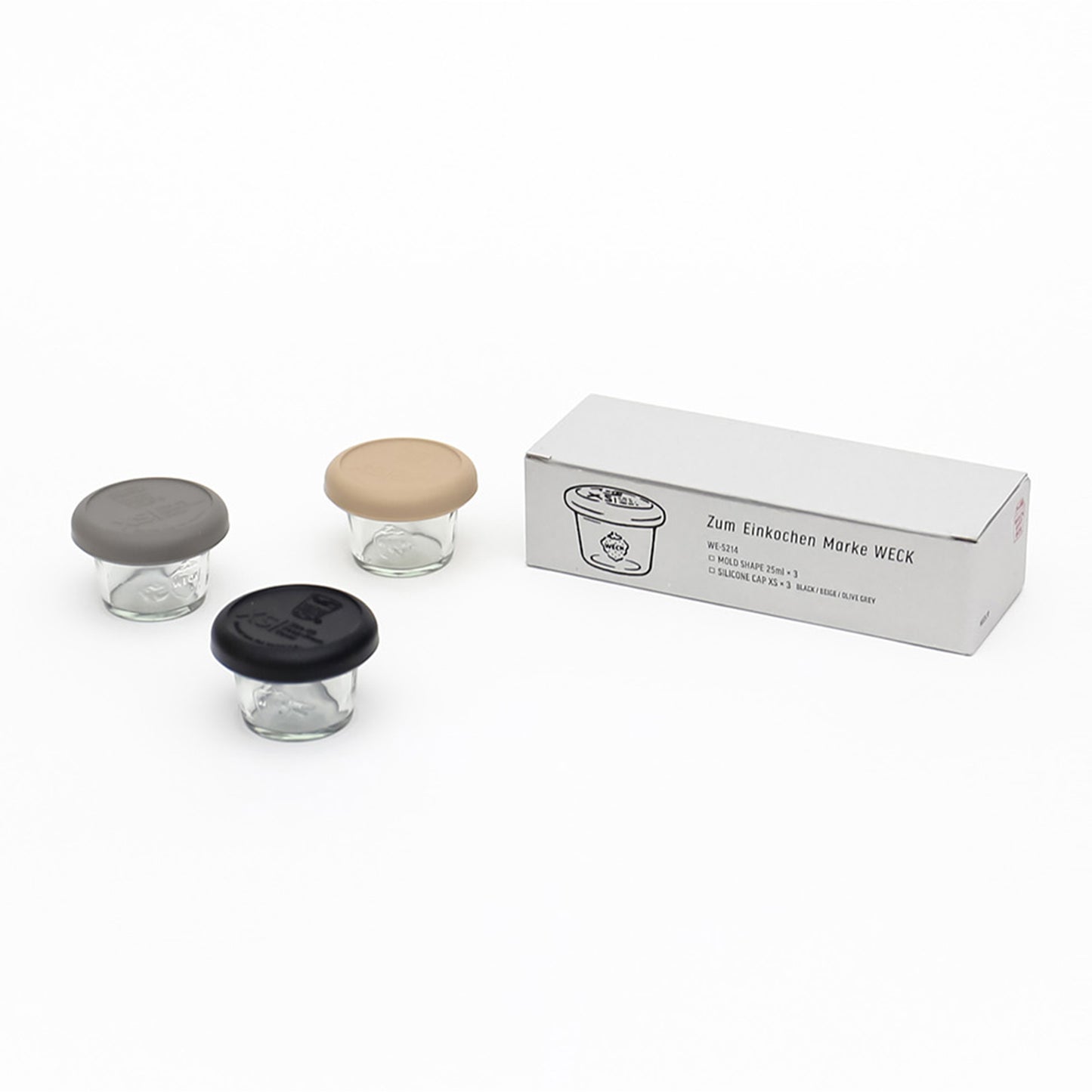 WECK GIFTBOX MOLD 25ml x 3 sets