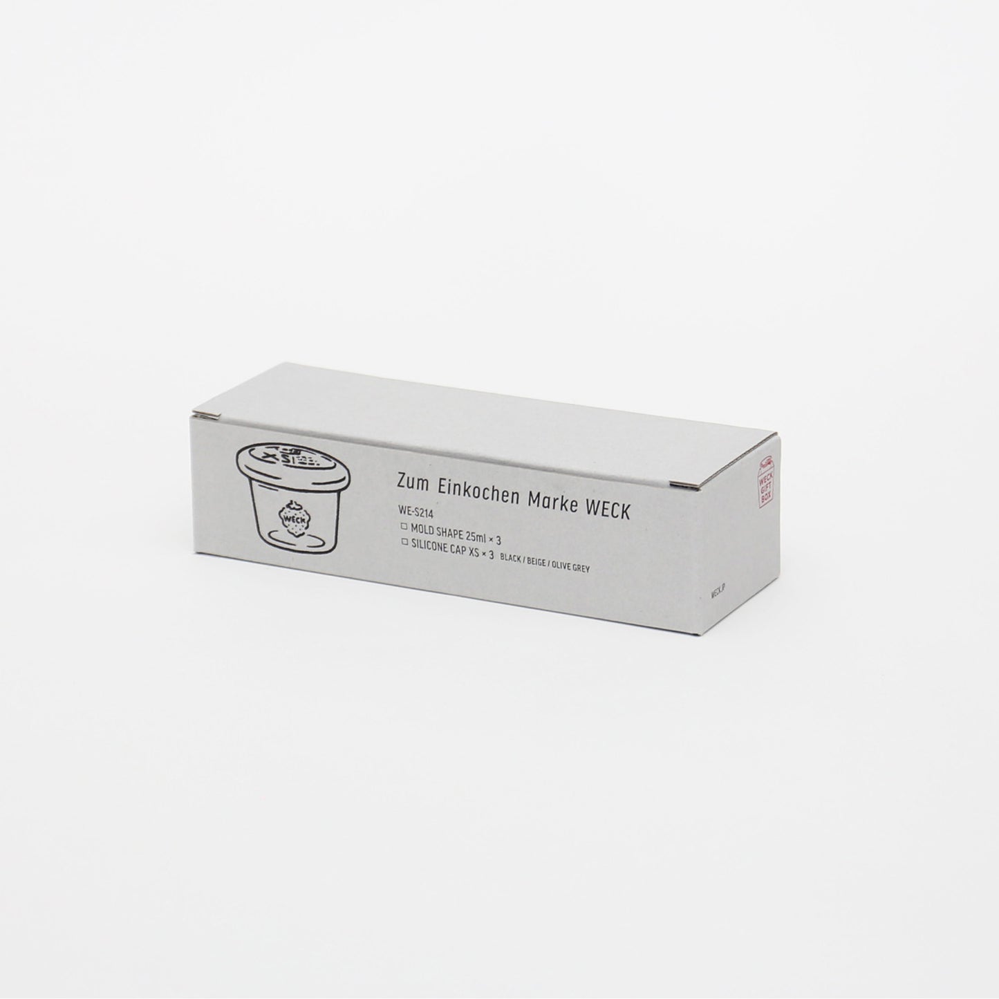 WECK GIFTBOX MOLD 25ml x 3 sets