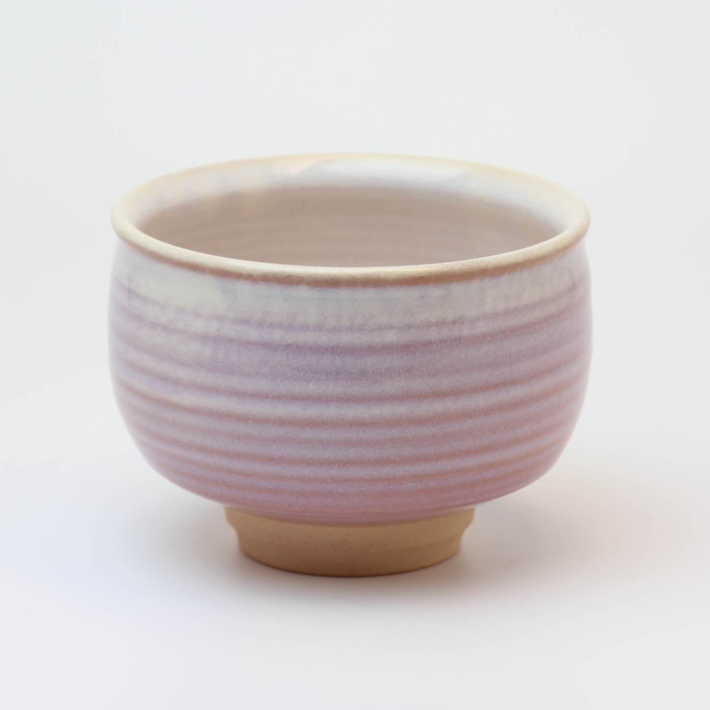 Hagi Murasaki Matcha Bowl Raku