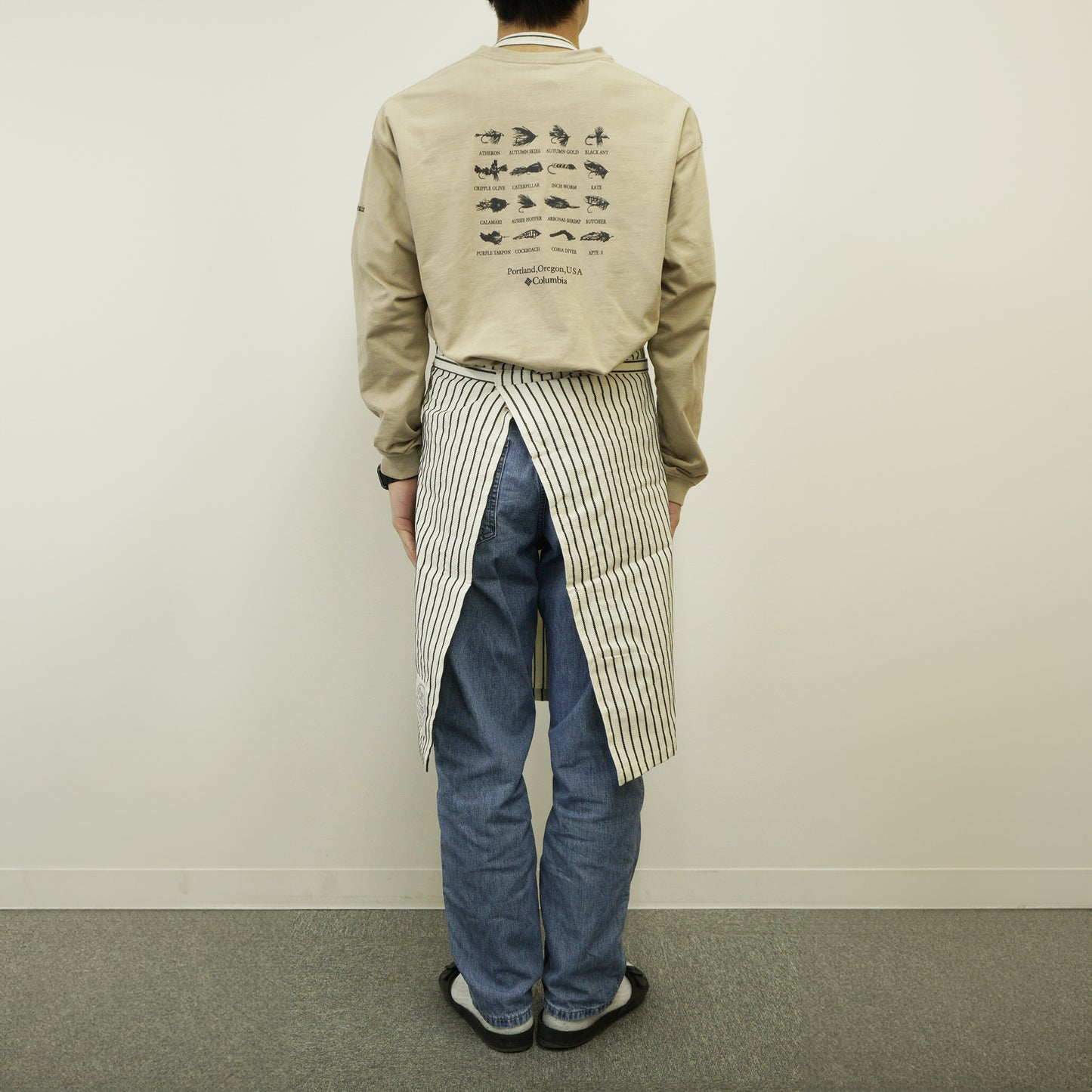 Crisp Stream Long Apron