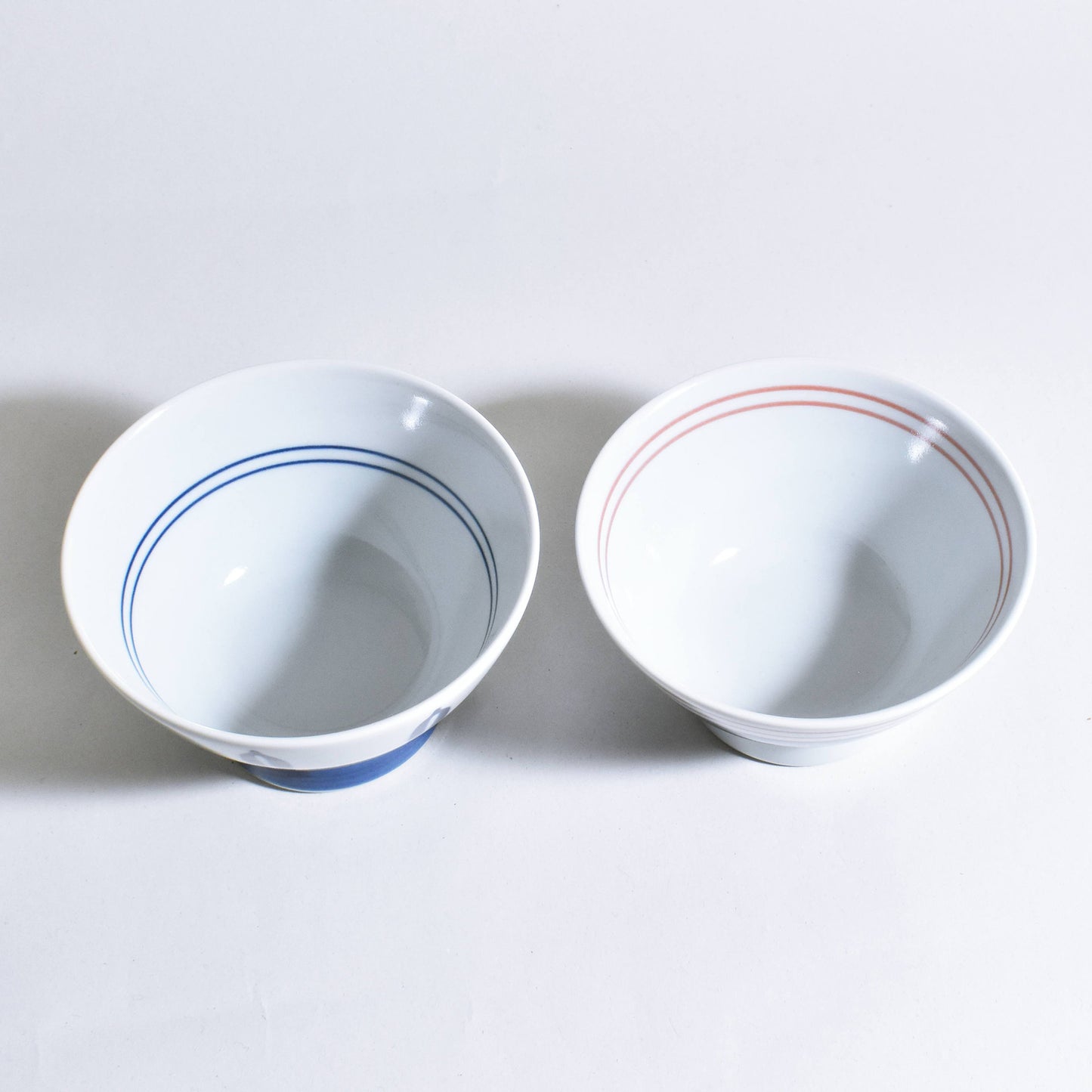 Leaf Blue/Line Pair Kurawanka Bowl Set