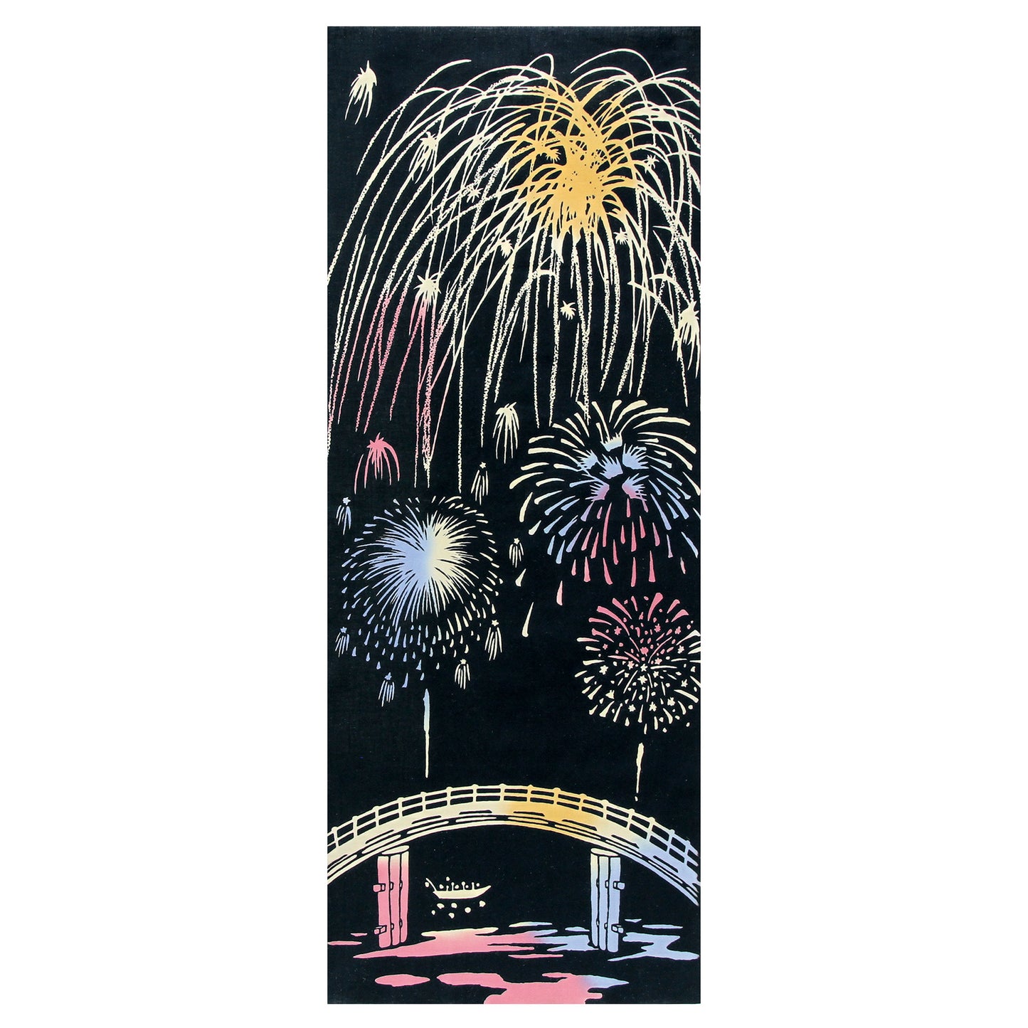 Wabunka Hand Towel Fireworks Festival
