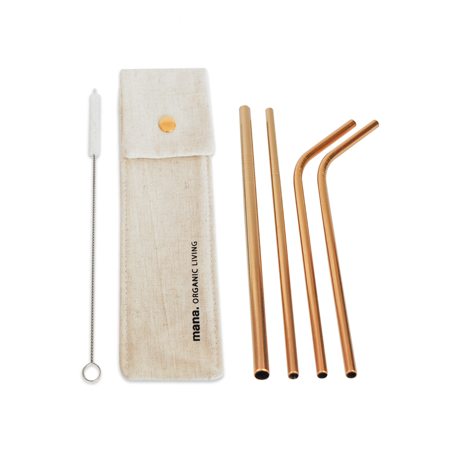 Stainless Steel Straw Gold